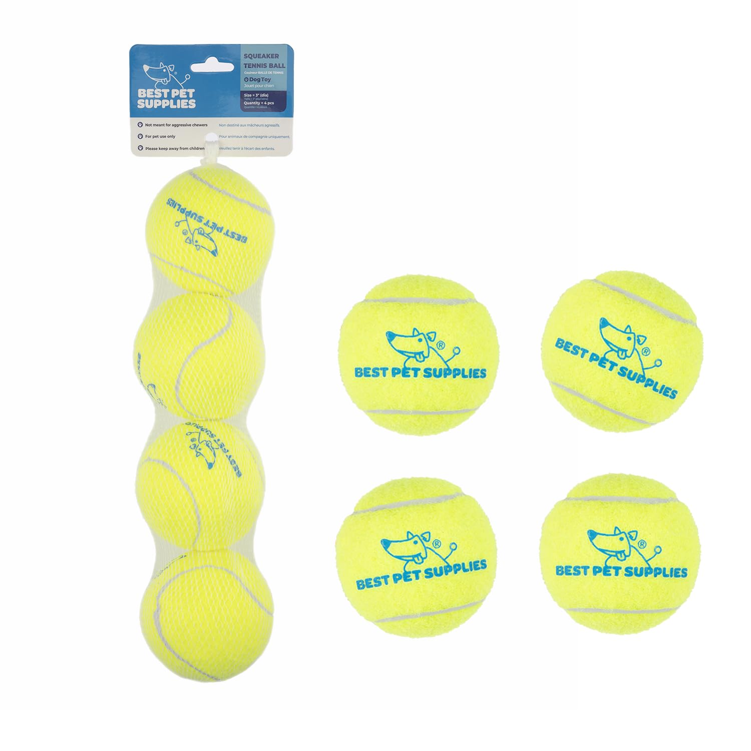 voyager-squeaky-tennis-dog-toys image 7