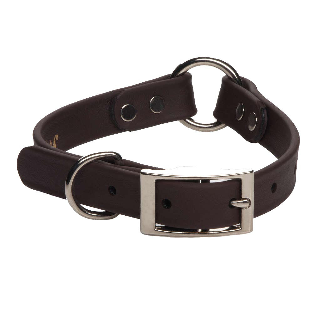 mendota-pet-durasoft-imitation-leather-collar-center-ring image 1