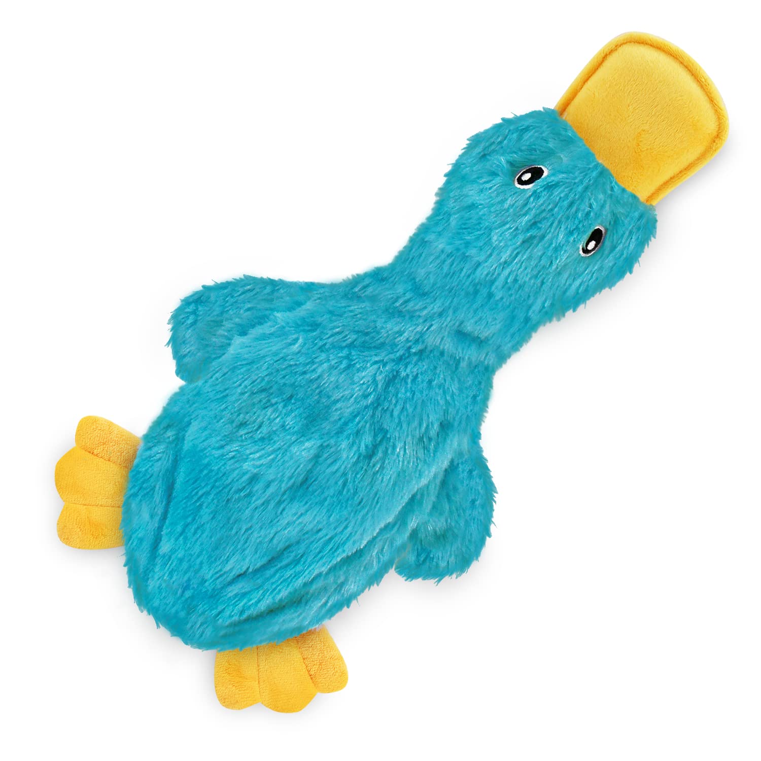 voyager-crinkle-duck-stuffless-dog-toy image 6
