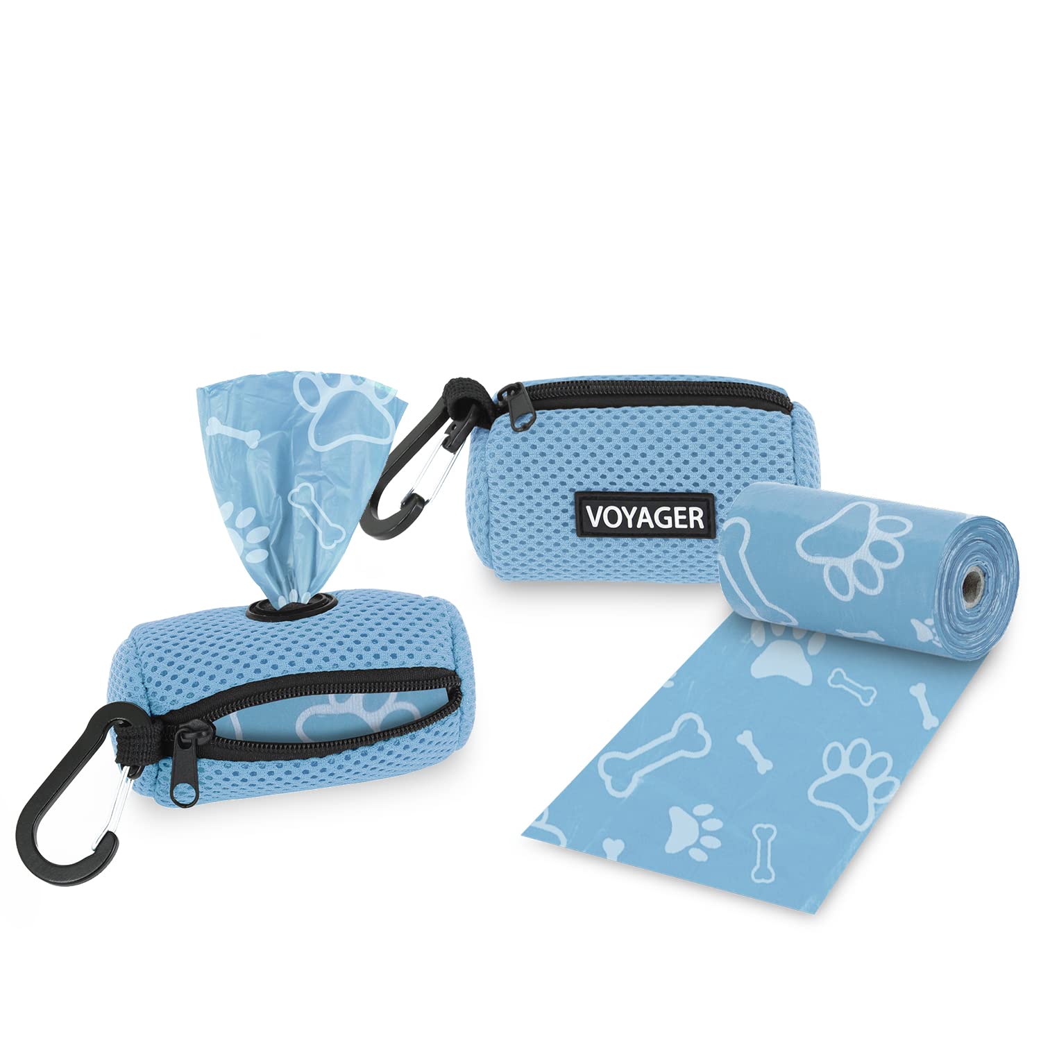 voyager-mesh-dog-waste-bag-dispenser-with-velcro-strap image 1
