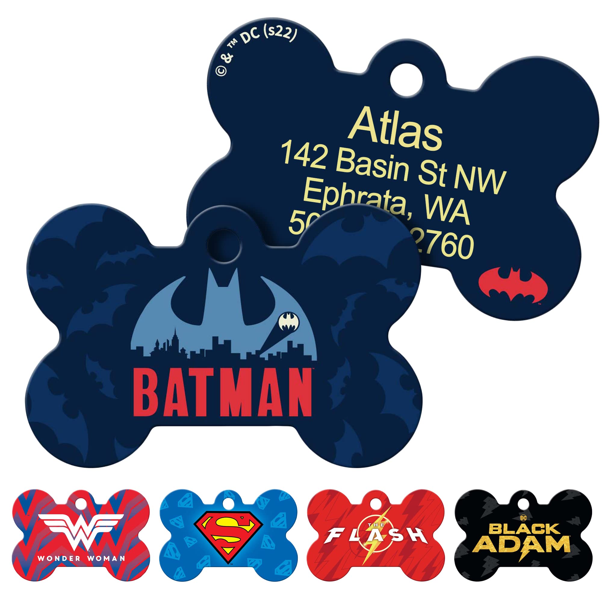 gotags-dc-comics-superhero-bone-dog-id-tag image 3