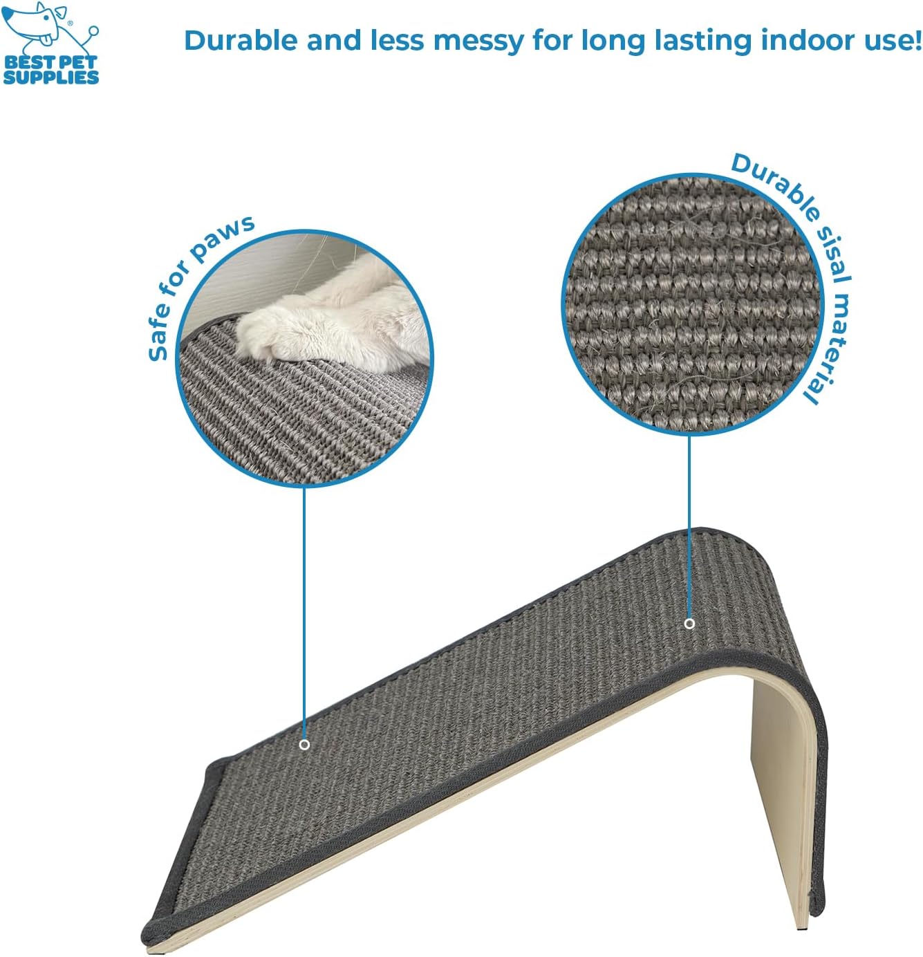 voyager-catify-sloped-sisal-cat-scratcher-climbing-ramp-and-scratcher-with-durab image 4