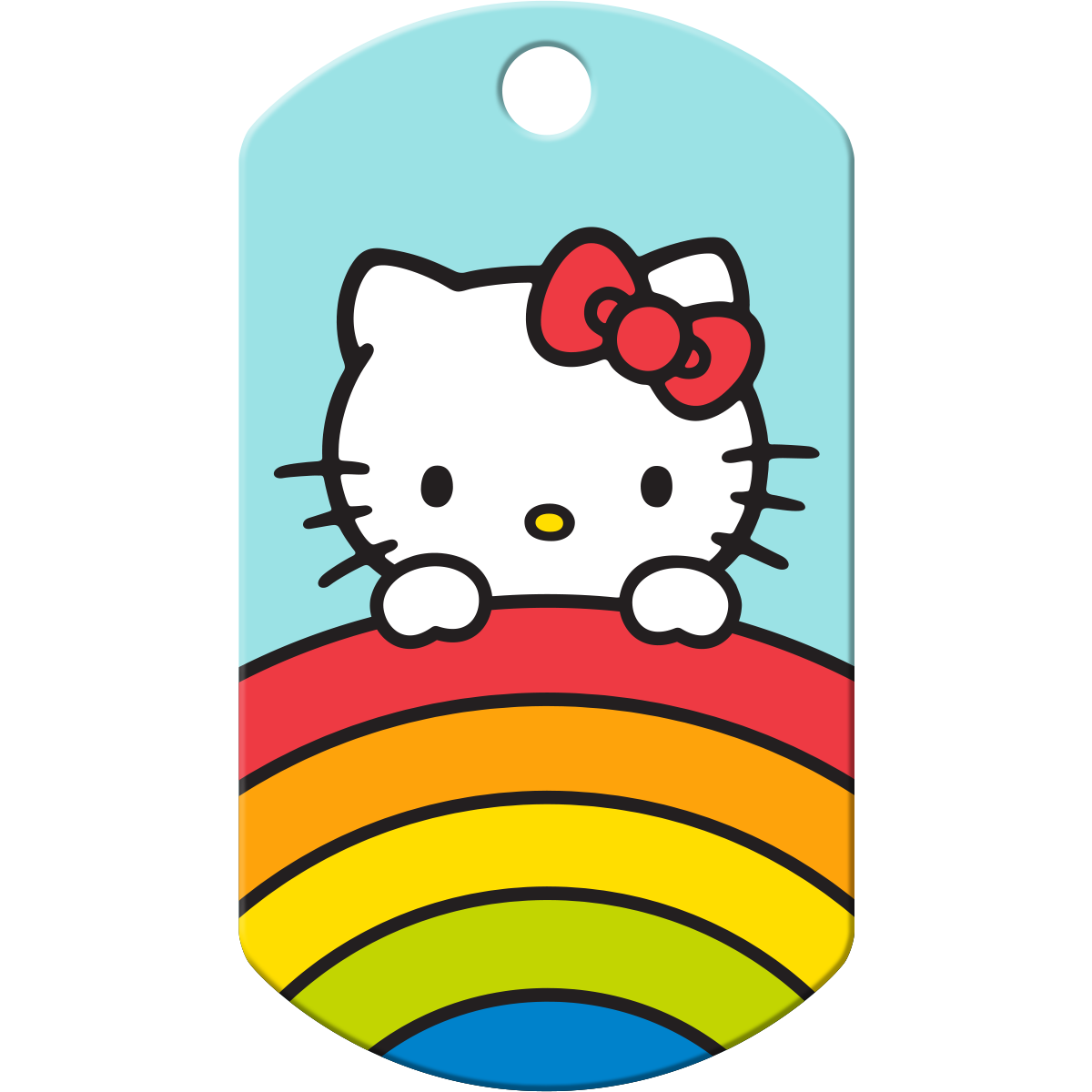gotags-hello-kitty-dog-id-tag-personalized-engraved-brass-pet-tag image 5