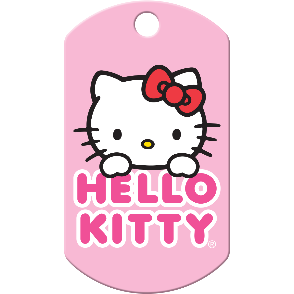 gotags-hello-kitty-dog-id-tag-personalized-engraved-brass-pet-tag image 4