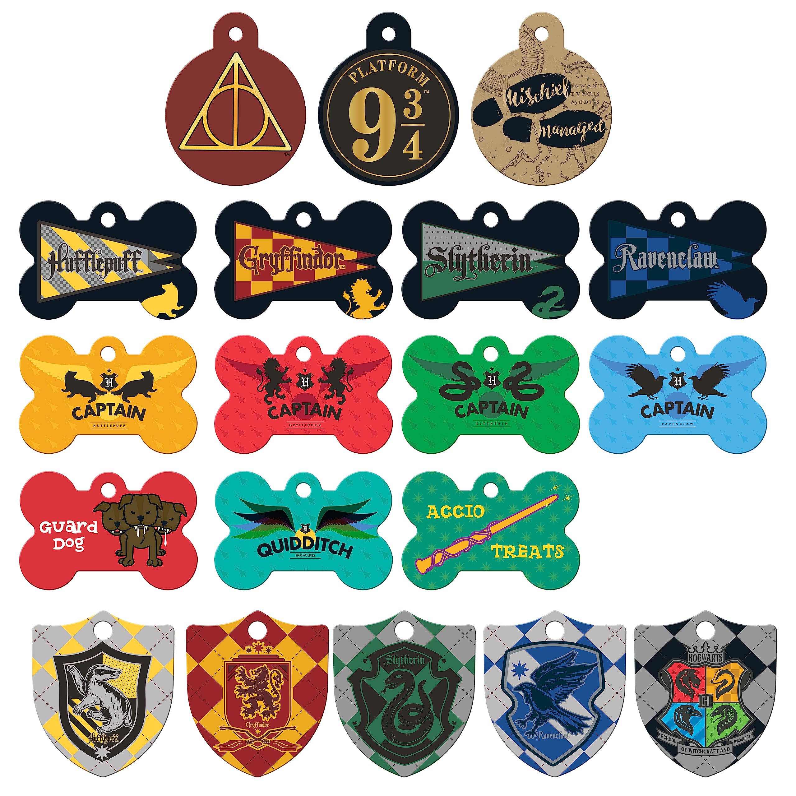 gotags-harry-potter-dog-id-tag-personalized-brass-tag image 5