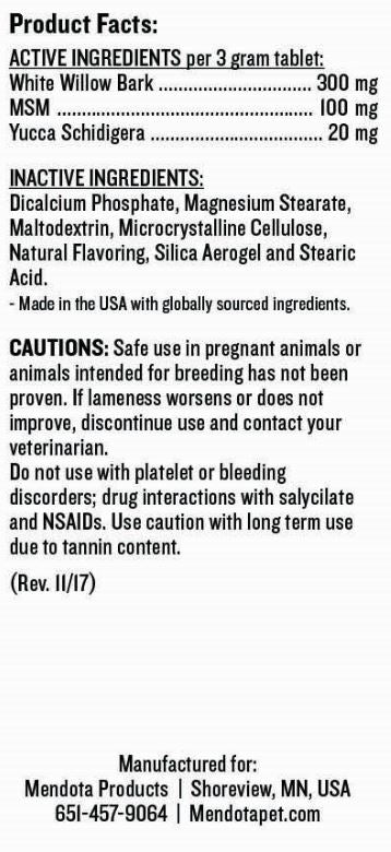 mendota-pet-aches-discomforts-60-tablets-natural-pain-relief-supplement-for-dogs image 2