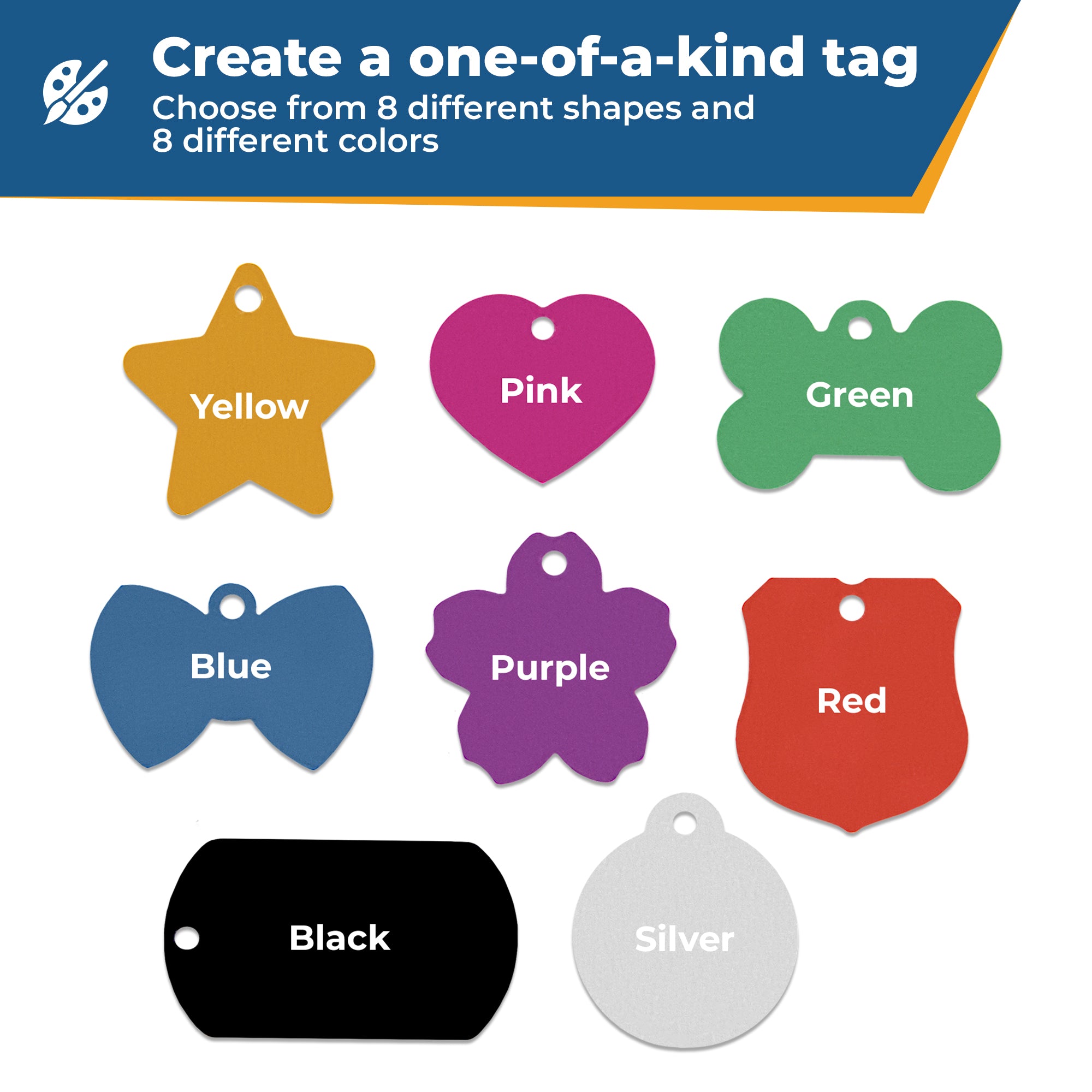 gotags-bone-dog-tags-lightweight-aluminum-double-sided-engraving image 2