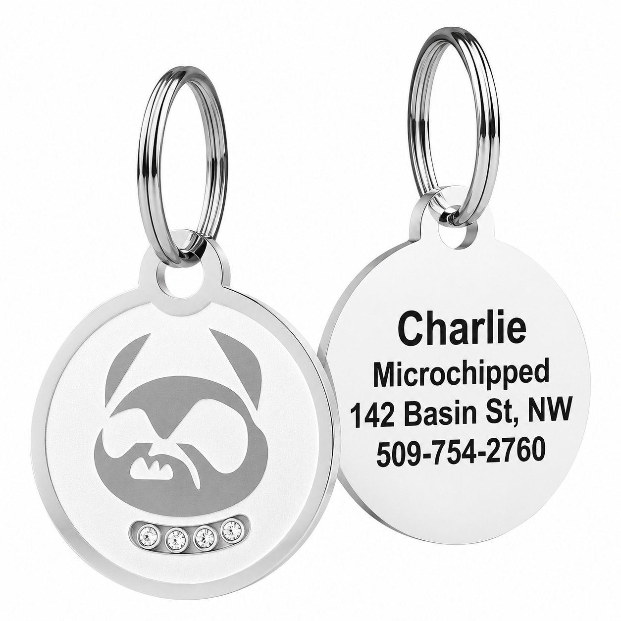 gotags-swarovski-crystal-embossed-pet-id-tag-personalized-stainless-steel-6-desi image 6