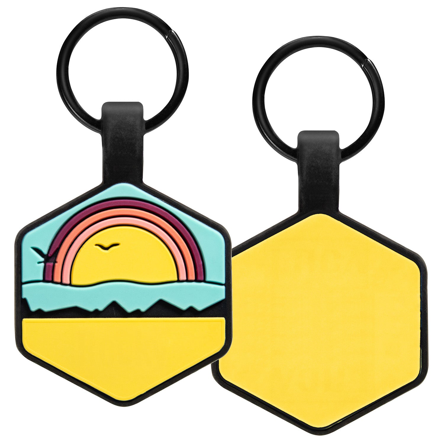 gotags-hexagon-silent-silicone-dog-id-tag-7-designs-silent-personalized image 8