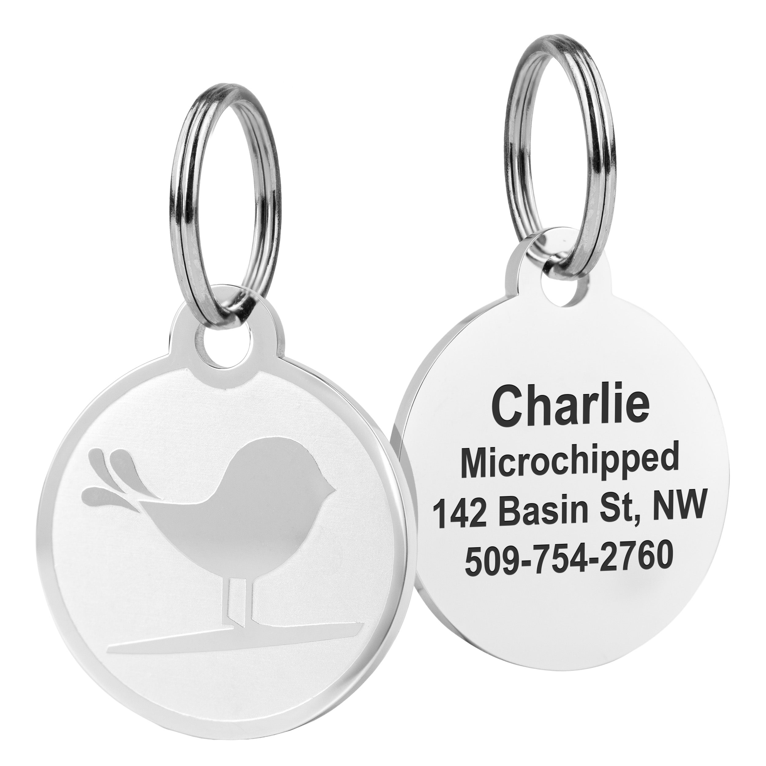 gotags-embossed-pet-id-tag-7-designs-stainless-steel-custom-engraving image 4