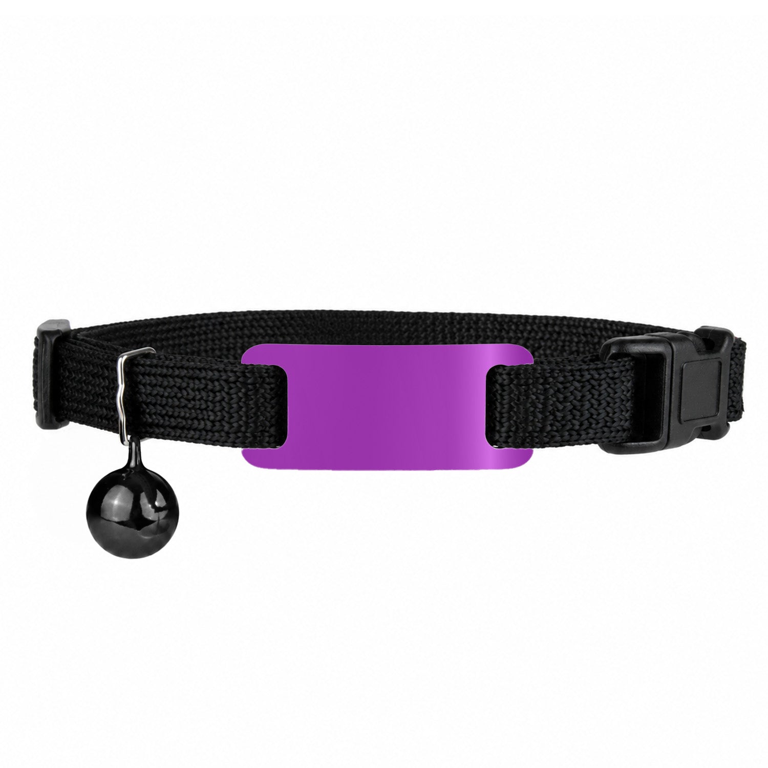 gotags-personalized-reflective-cat-collar-with-tag-and-safety-buckle image 4