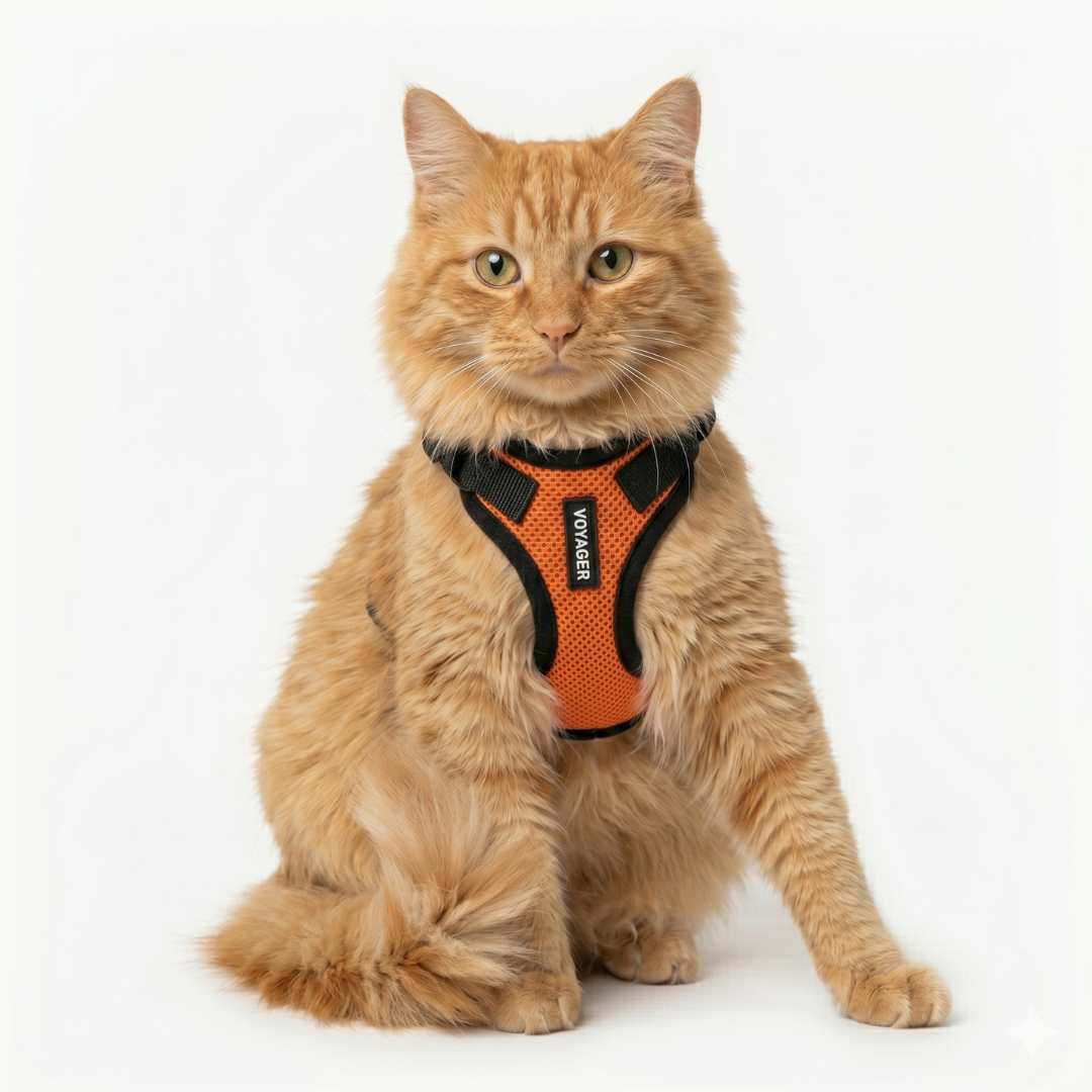 voyager-step-in-lock-cat-harness-adjustable-padded-air-mesh-size-xs-s image 2