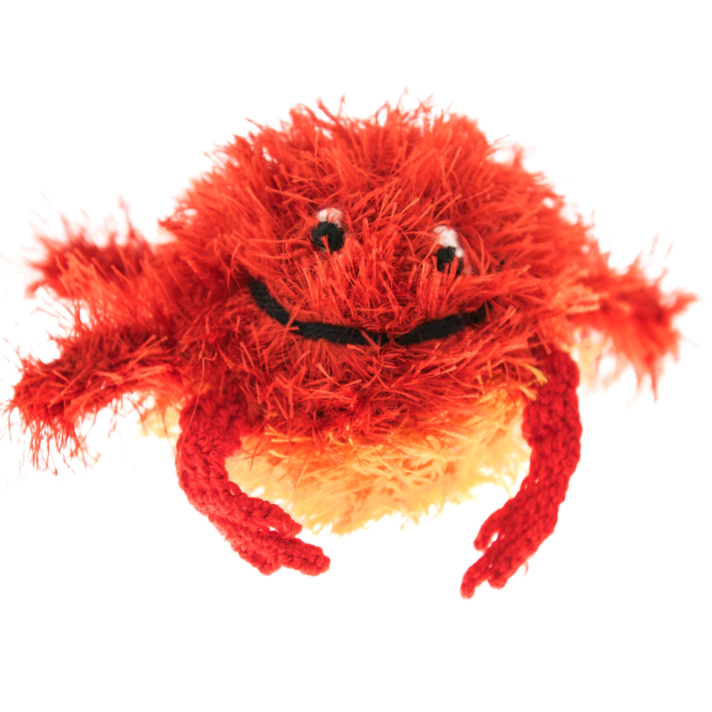 mendota-pet-oomaloo-crab-handmade-squeaky-dog-toy image 2