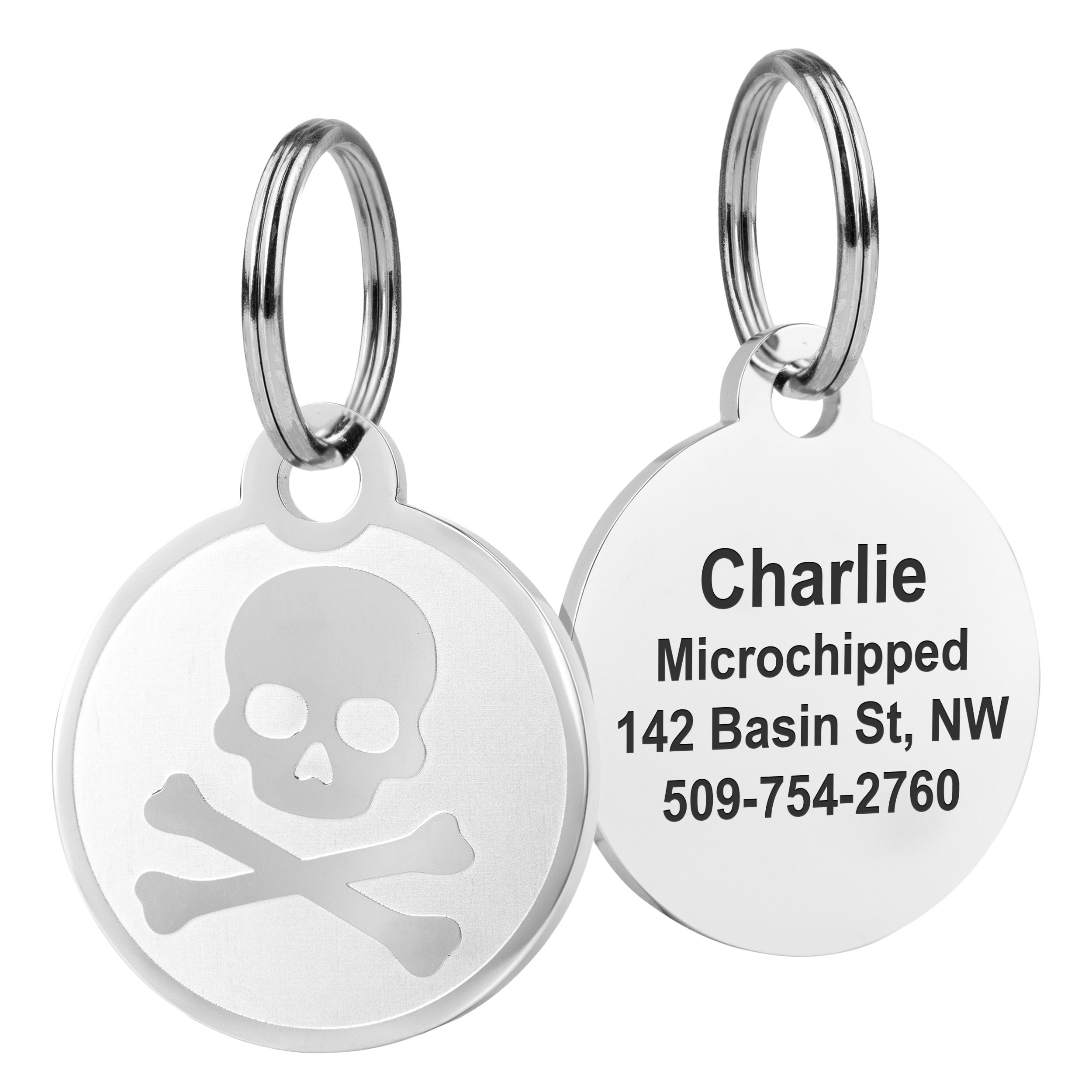 gotags-embossed-pet-id-tag-7-designs-stainless-steel-custom-engraving image 7