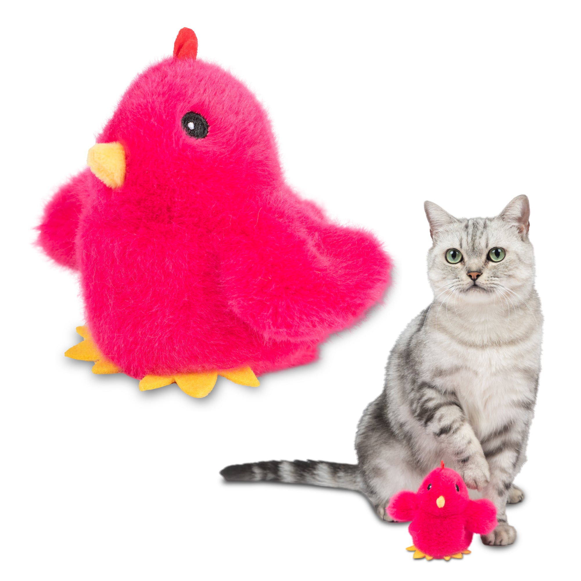 voyager-catify-flapping-chirping-chick-interactive-cat-toy-with-catnip-motion-ac image 3