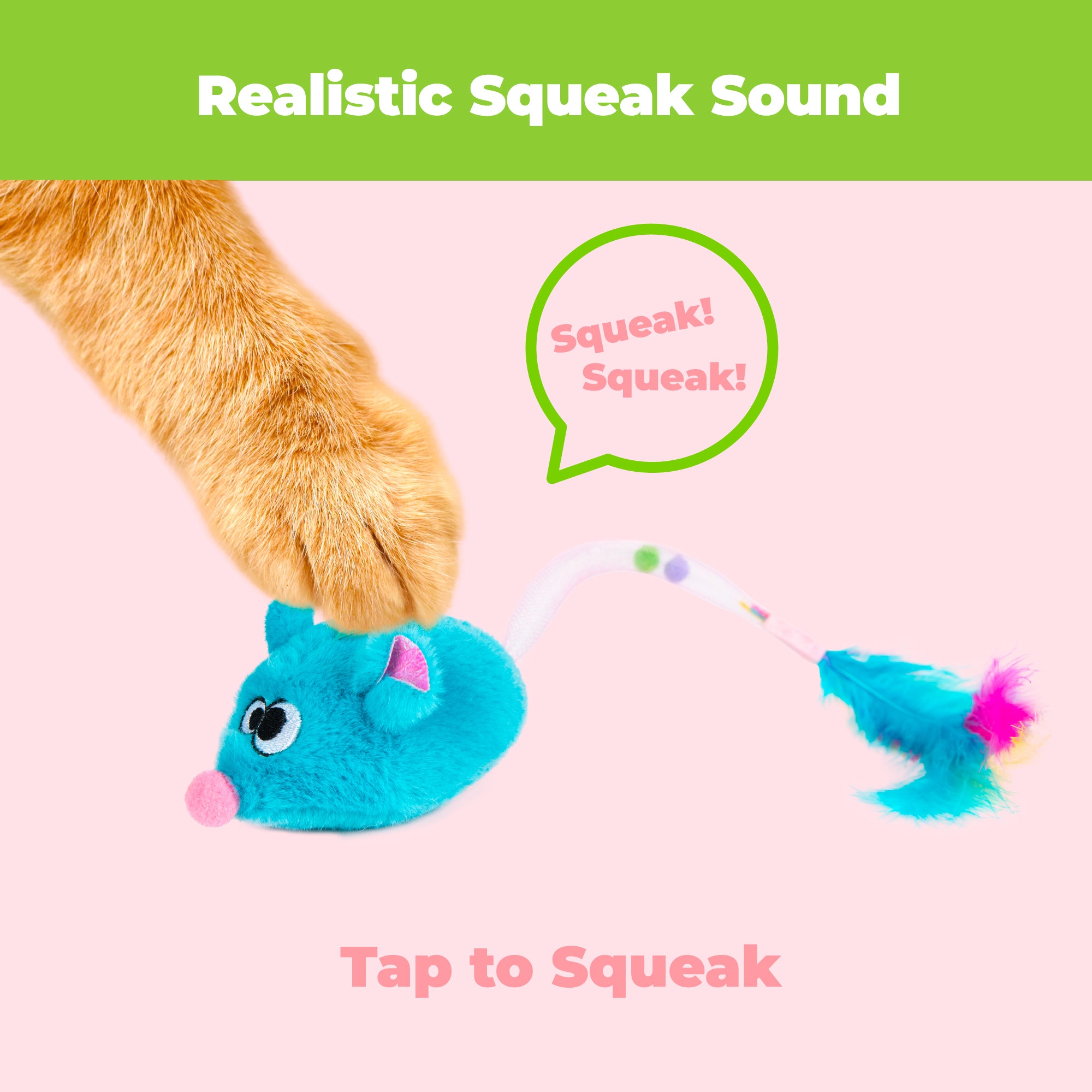 voyager-catify-squeaking-mouse-interactive-cat-toy-with-catnip image 3