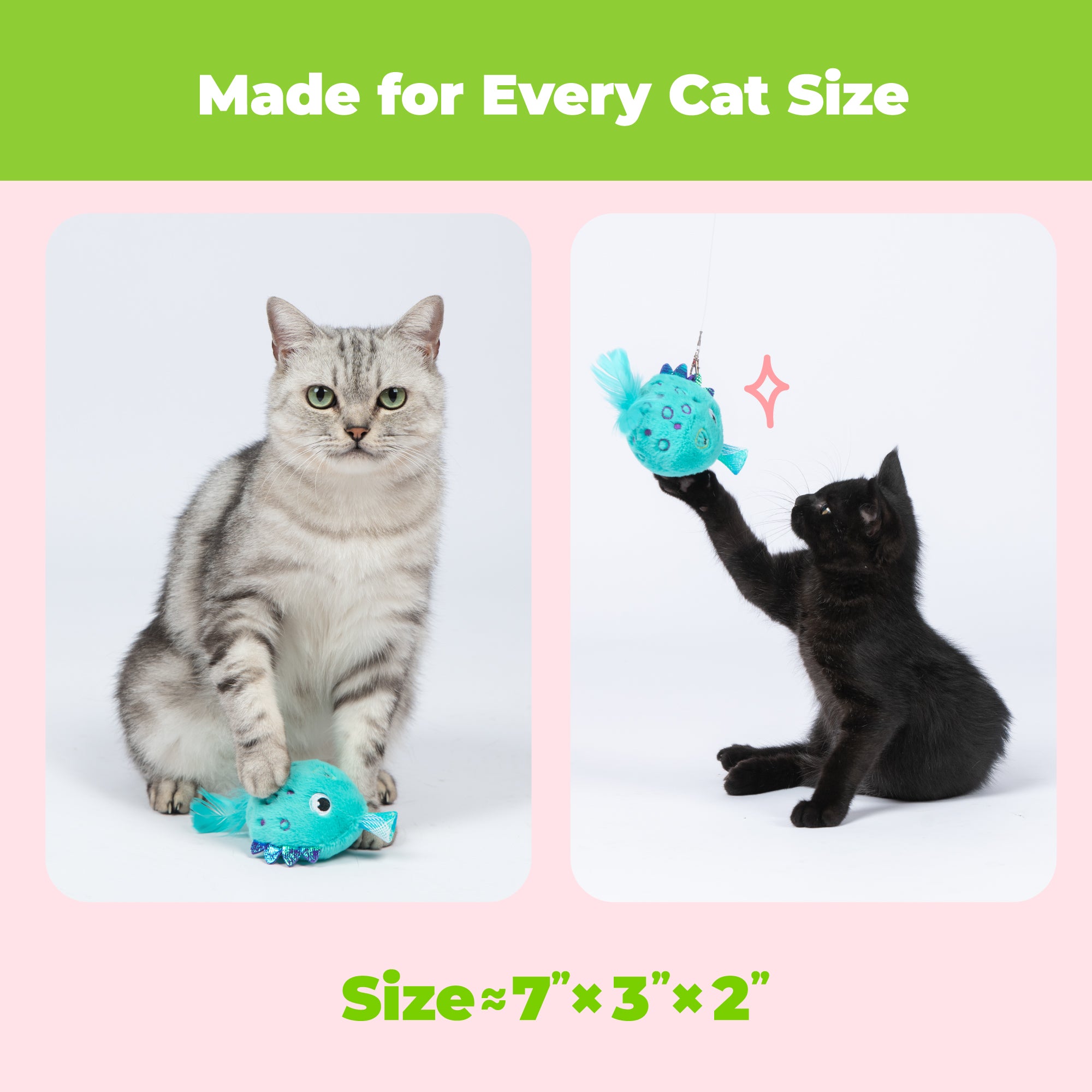 catify-fluffy-fish-cat-toy-premium-catnip-filled-plush-fish-set-for-interactive- image 6