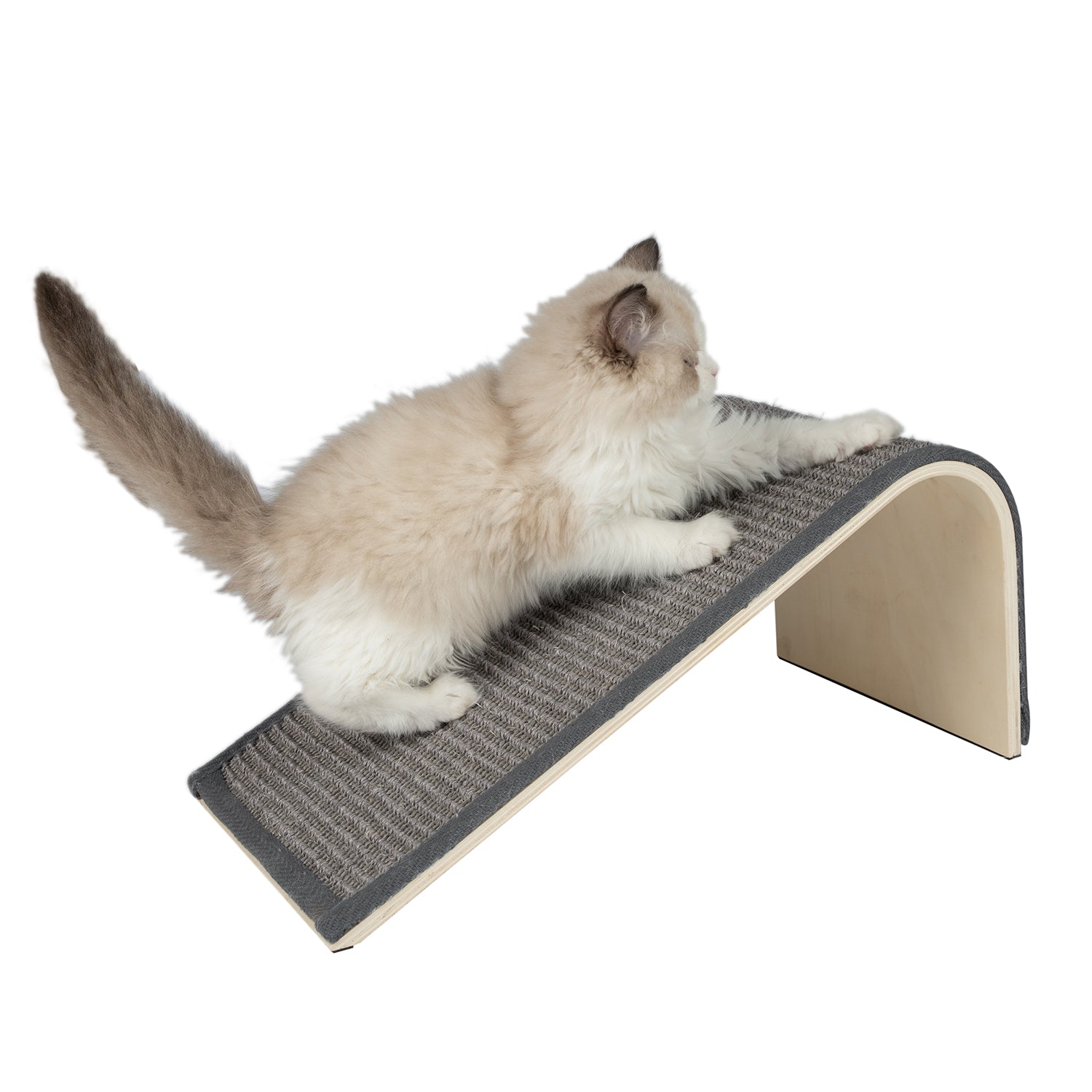voyager-catify-sloped-sisal-cat-scratcher-climbing-ramp-and-scratcher-with-durab image 2