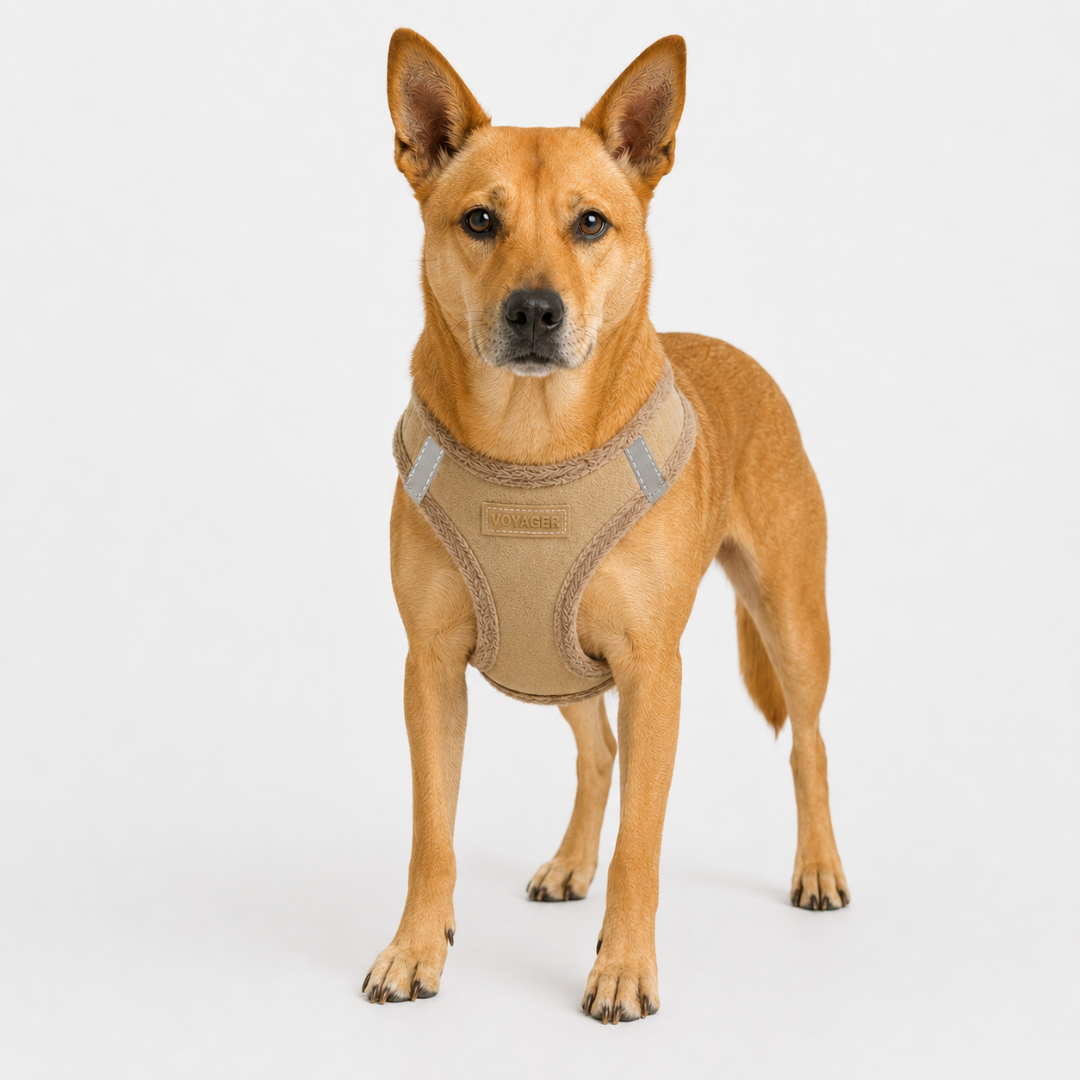 voyager-step-in-plush-suede-pet-harness image 2