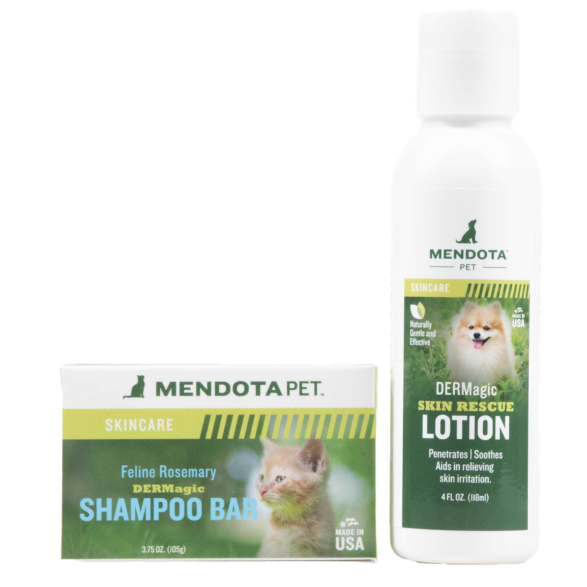 dermagic-feline-essentials-kit-shampoo-bar-skin-rescue-lotion image 1