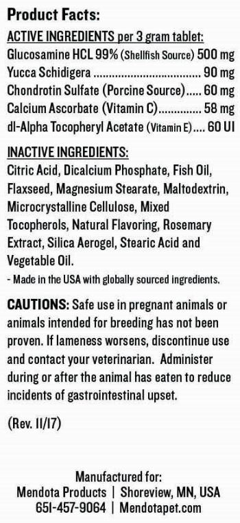 mendota-pet-glucosamine-2x-with-chondroitin-for-dogs-60-tablets image 2
