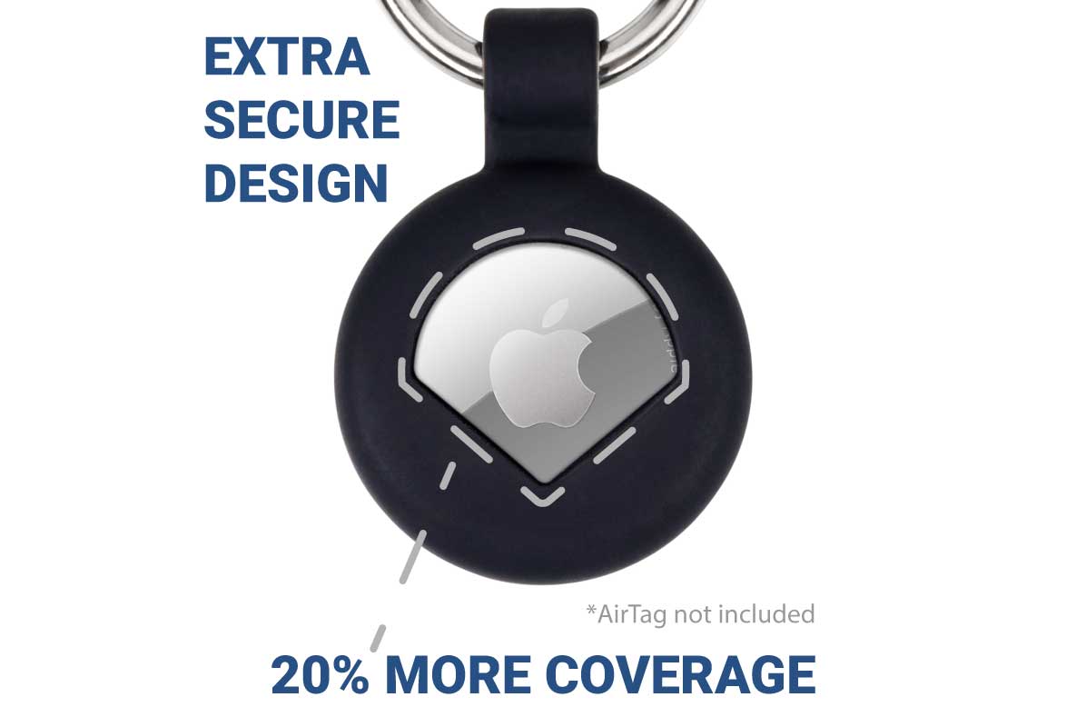 gotags-personalized-airtag-keychain-engraved-silicone-gps-tracker-holder image 4