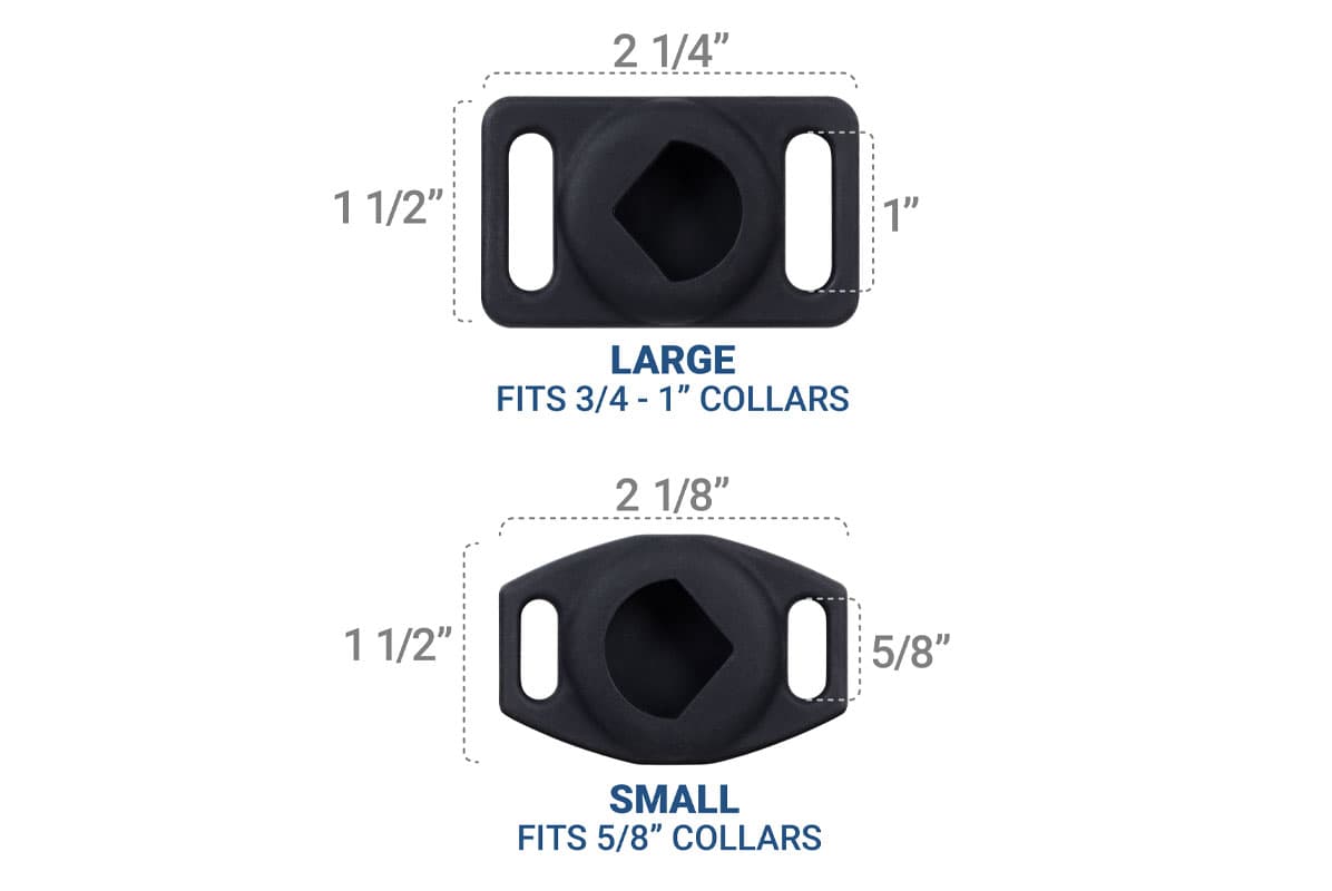 gotags-airtag-gps-tracker-holder-silent-slide-on-pet-id-tag-with-design image 8