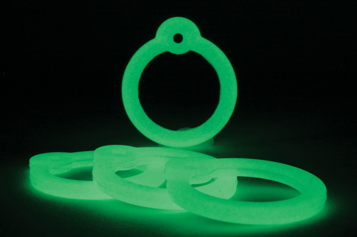 gotags-round-glow-in-the-dark-pet-tag-silencer-fits-regular-large-tags image 2