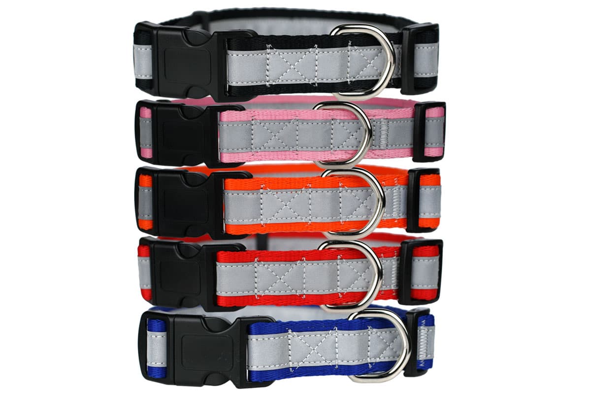 gotags-reflective-dog-collar-with-quick-release-buckle image 1
