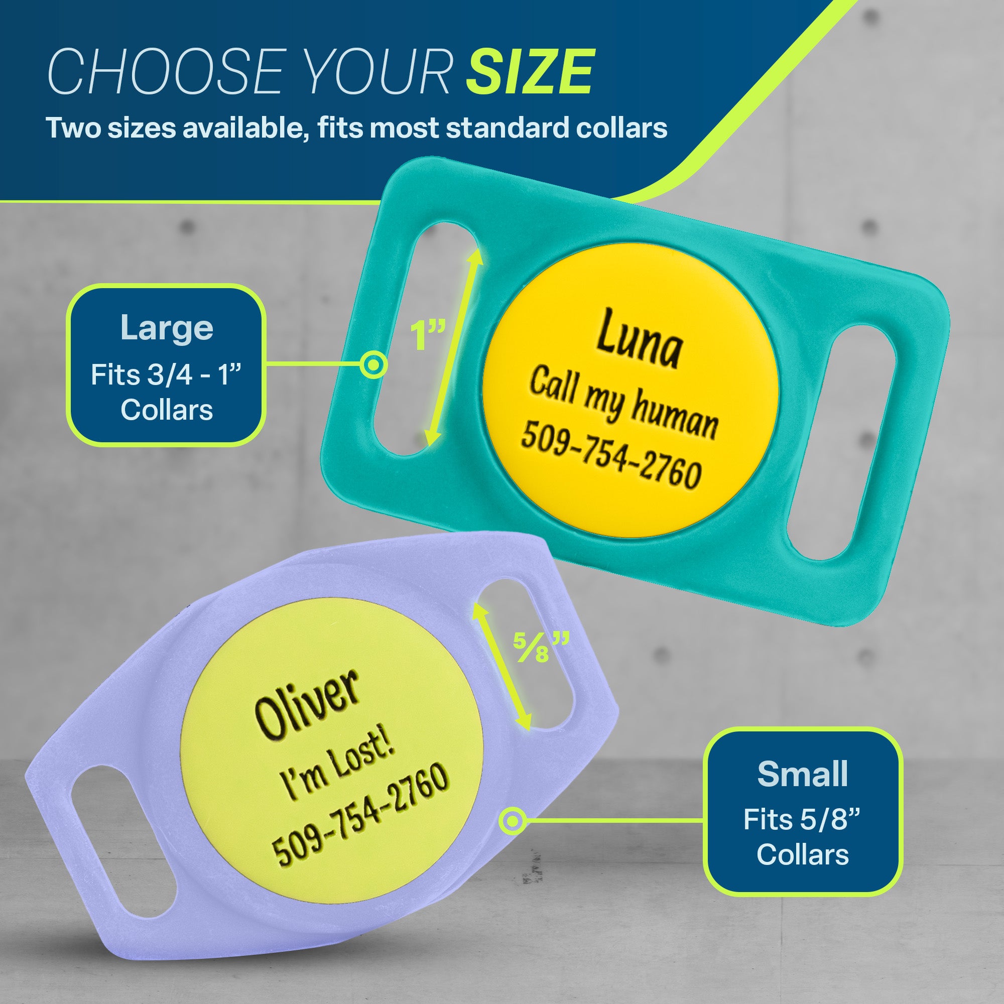 gotags-active-personalized-airtag-dog-collar-holder-engraved-silicone-case image 6