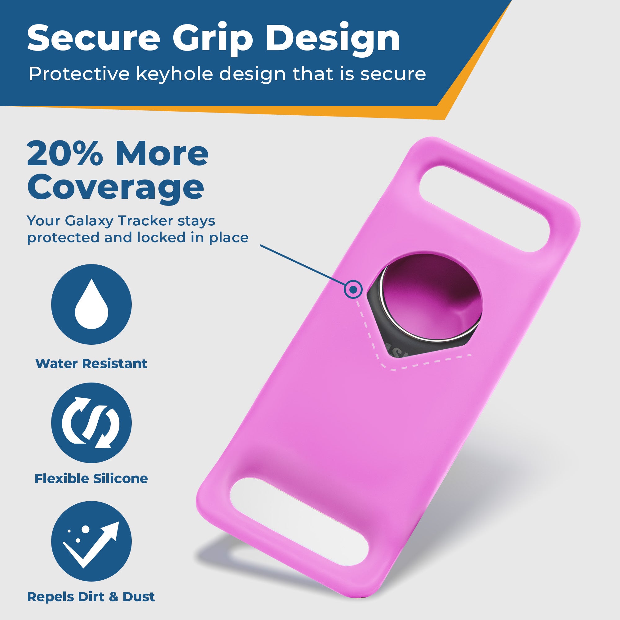 gotags-samsung-galaxy-smarttag2-gps-tracker-holder-slide-on-pet-id-tag image 2