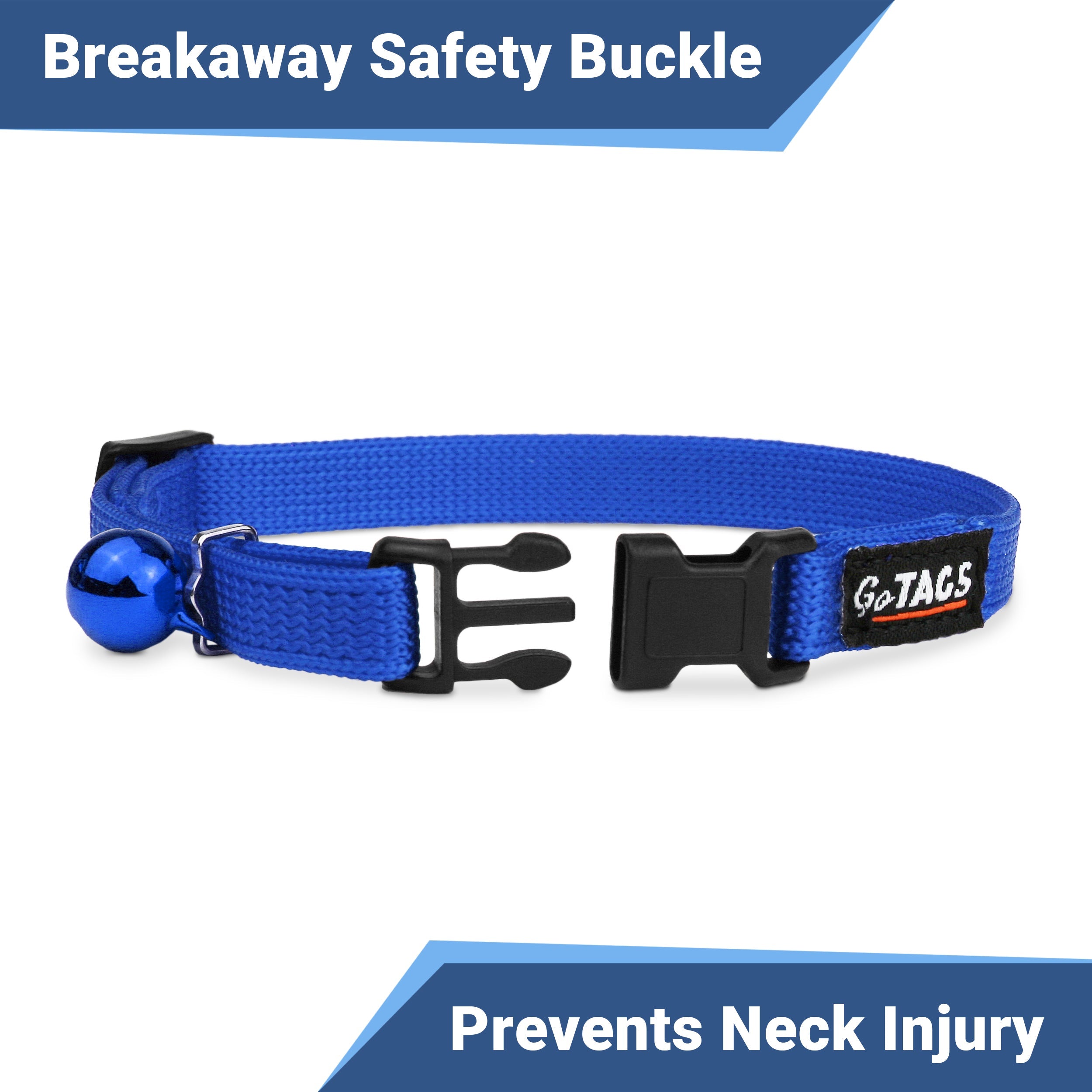 gotags-breakaway-cat-collar-with-slide-on-silent-id-tag-safety-buckle-removable- image 5