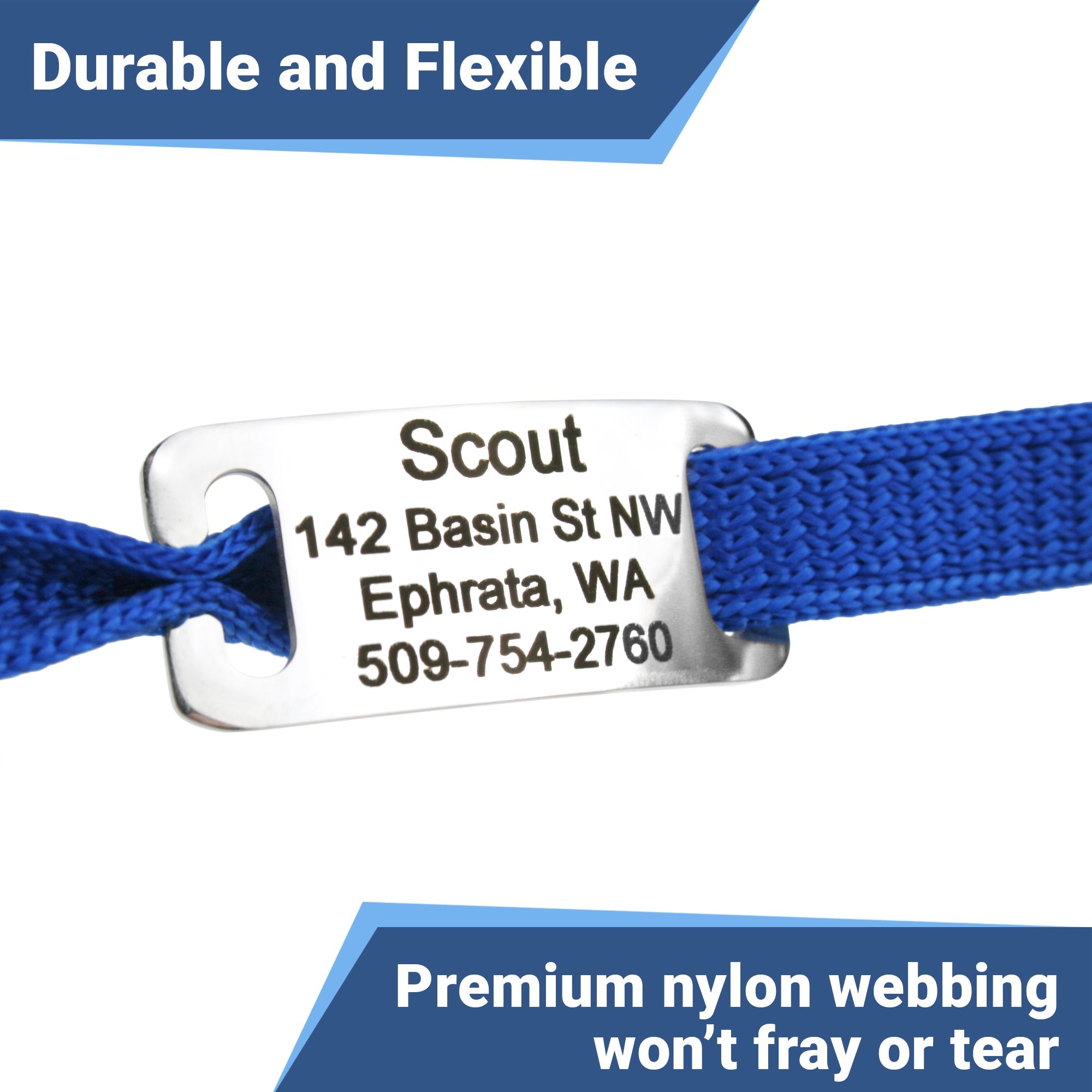 gotags-breakaway-cat-collar-with-slide-on-silent-id-tag-safety-buckle-removable- image 6