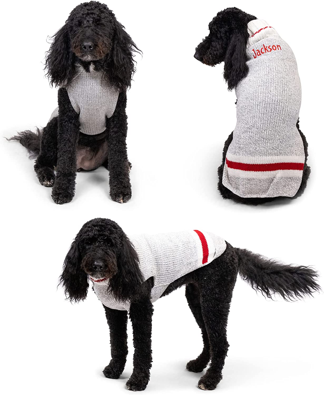 gotags-personalized-gray-wool-dog-sweater-custom-embroidered-name image 6
