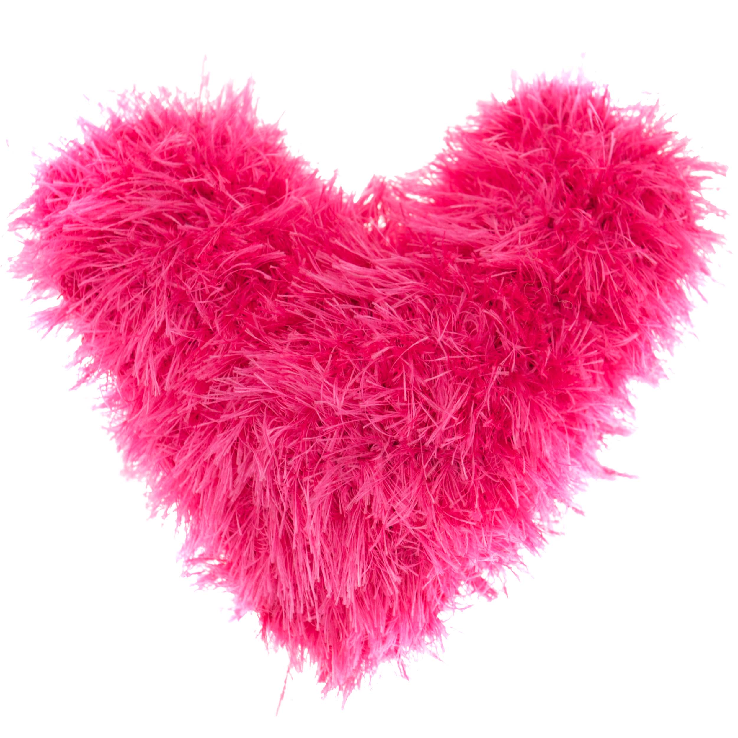 oomaloo-heart-handmade-squeaky-dog-toy-medium-5-x4-x3-funky-fur-heavy-duty-squea image 2