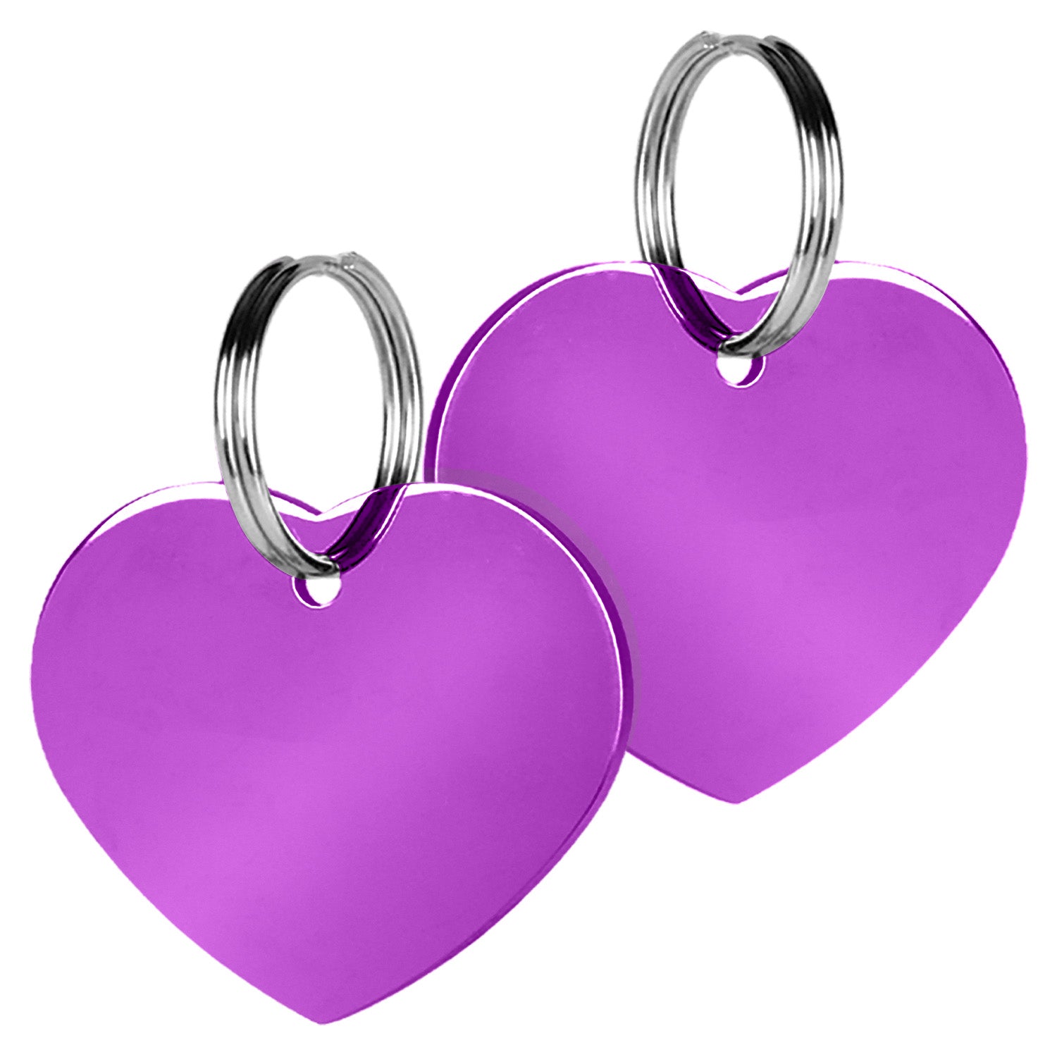 gotags-personalized-heart-pet-id-tag-stainless-steel-double-sided-engraving image 7
