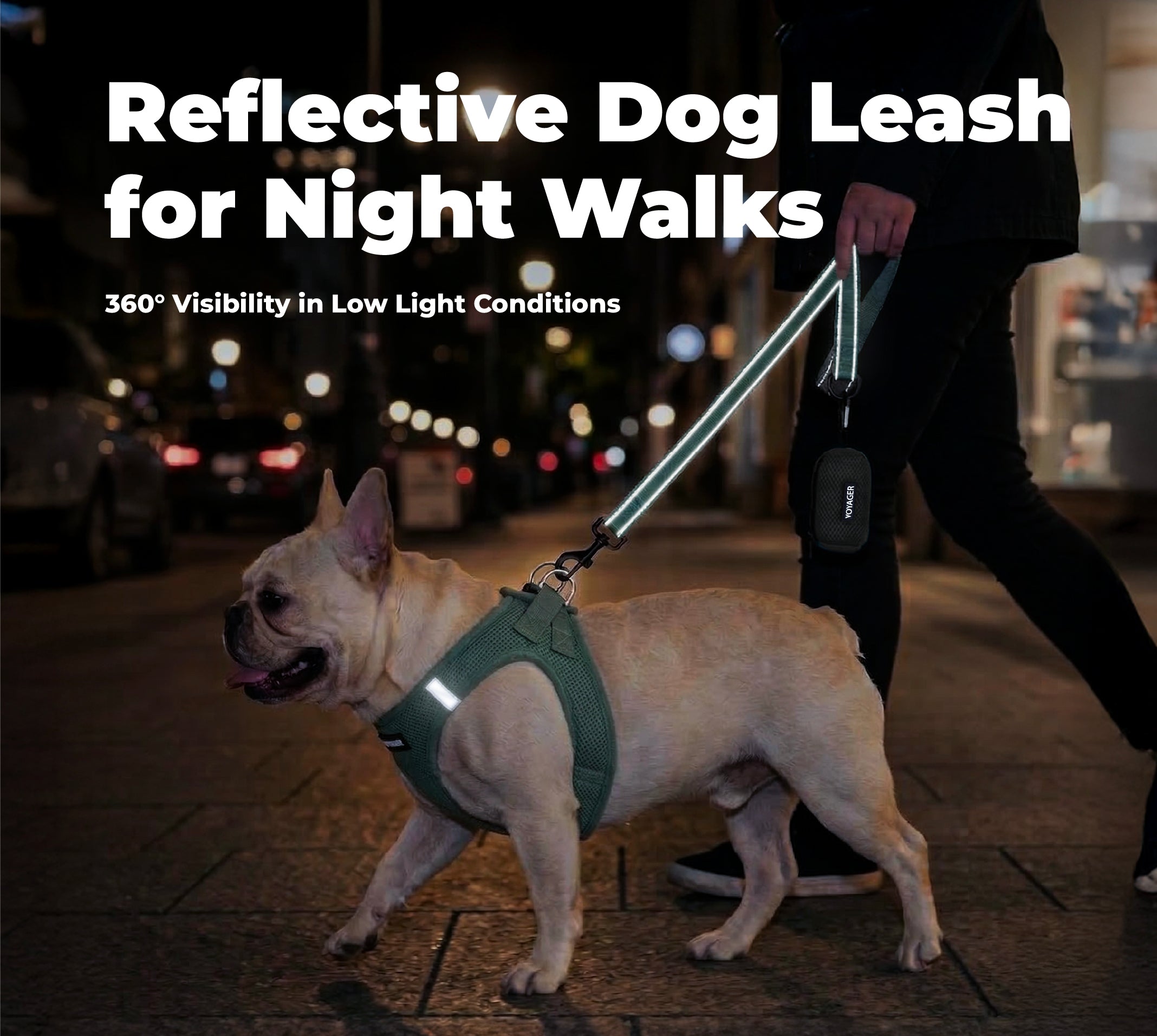 voyager-reflective-dog-leash-for-safer-night-walks image 4
