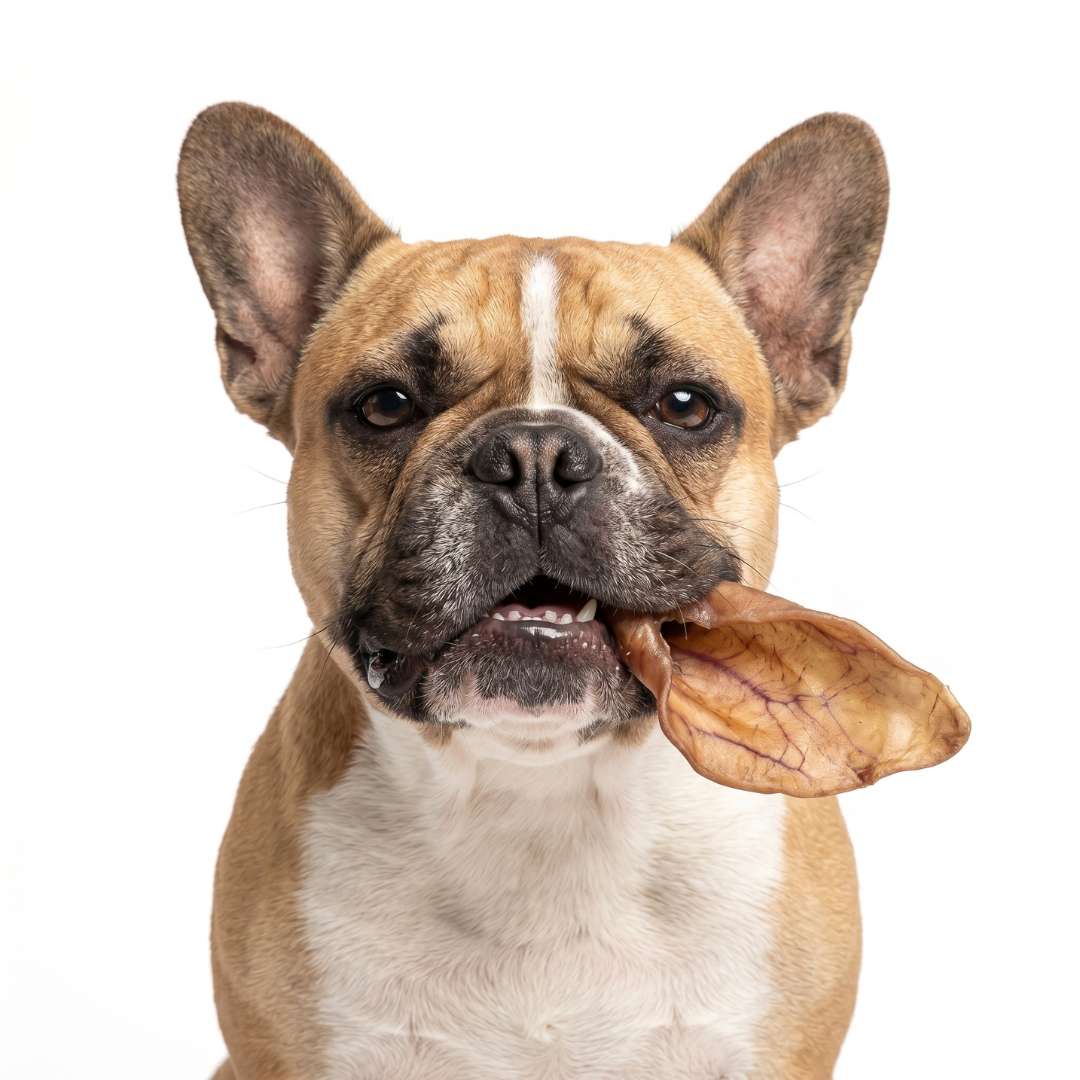 voyager-gigabite-whole-and-slivers-pig-ears-dog-treats image 2