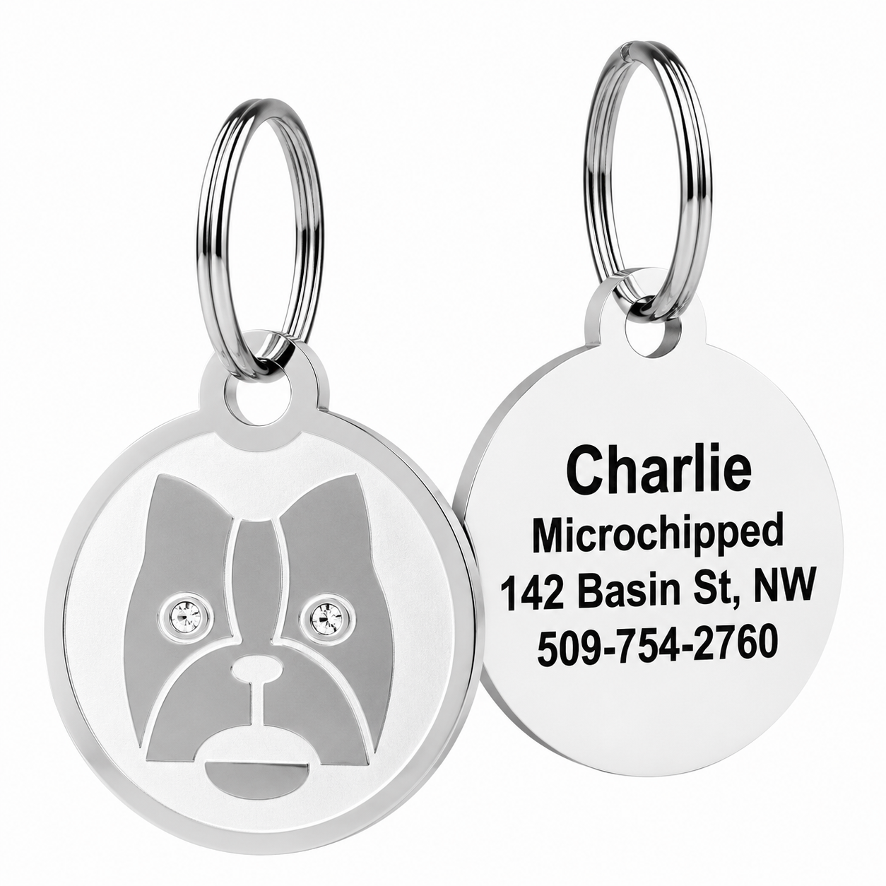 gotags-swarovski-crystal-embossed-pet-id-tag-personalized-stainless-steel-6-desi image 5