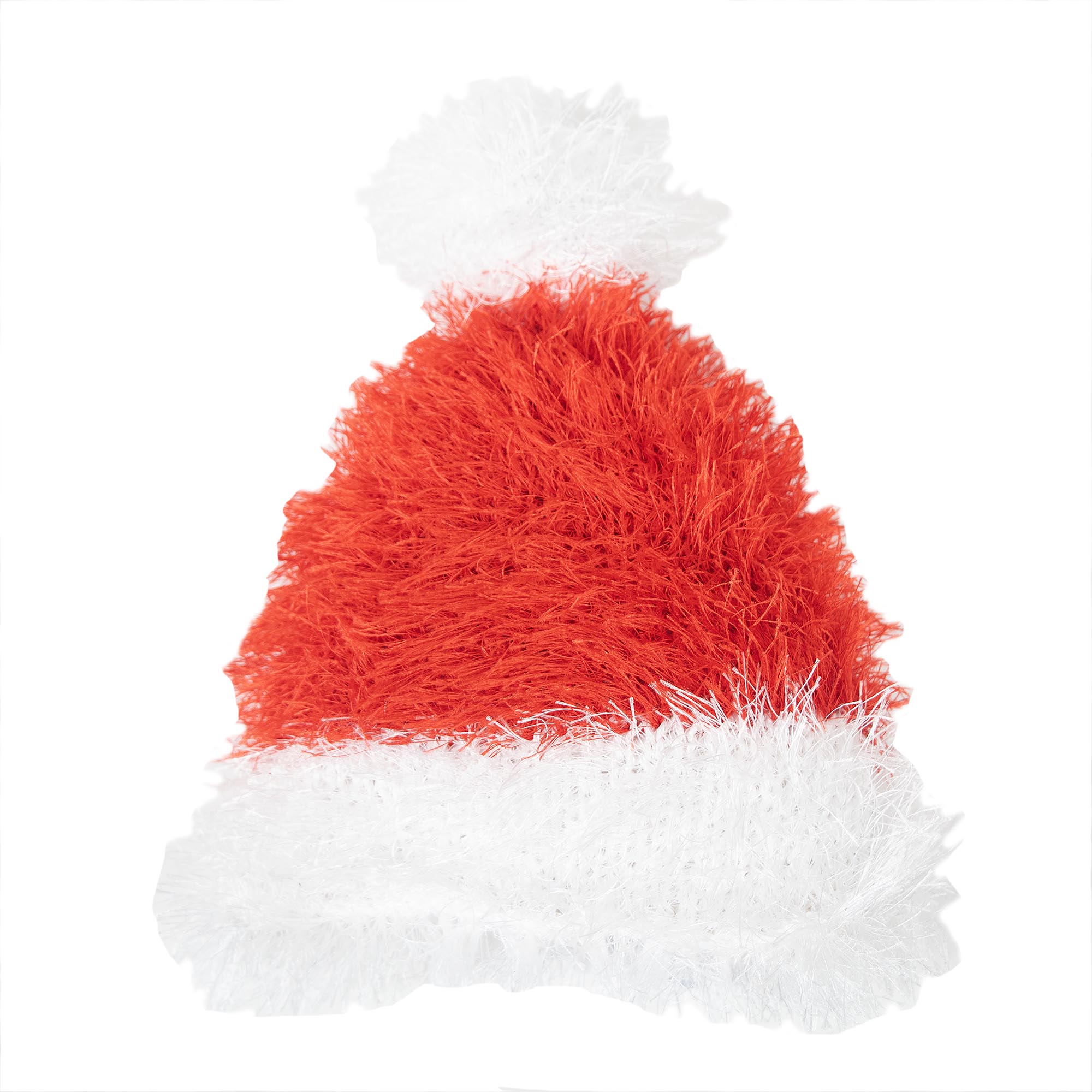mendota-pet-oomaloo-santa-hat-handmade-squeaky-dog-toy image 1