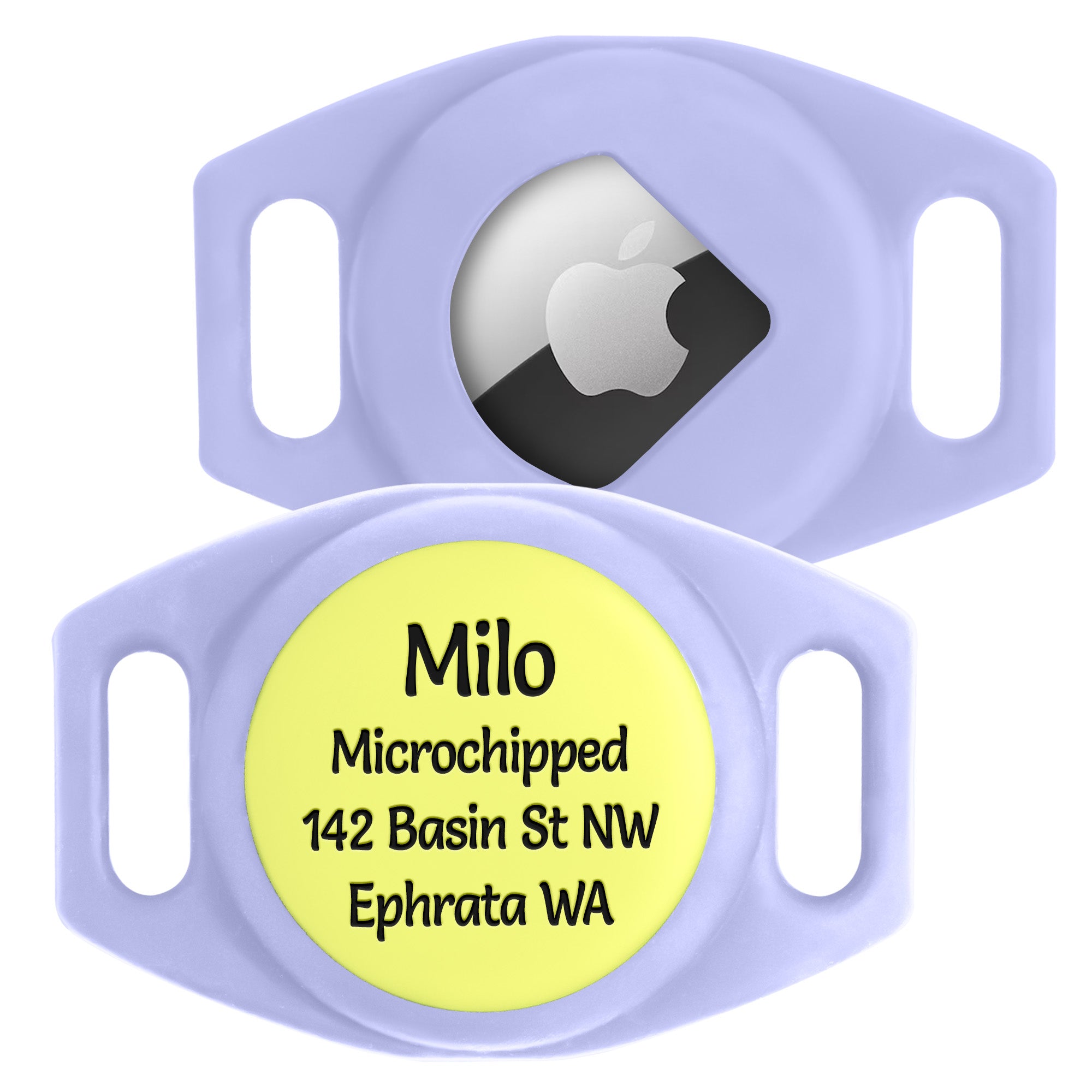 gotags-airtag-gps-tracker-holder-silent-slide-on-pet-id-tag image 6