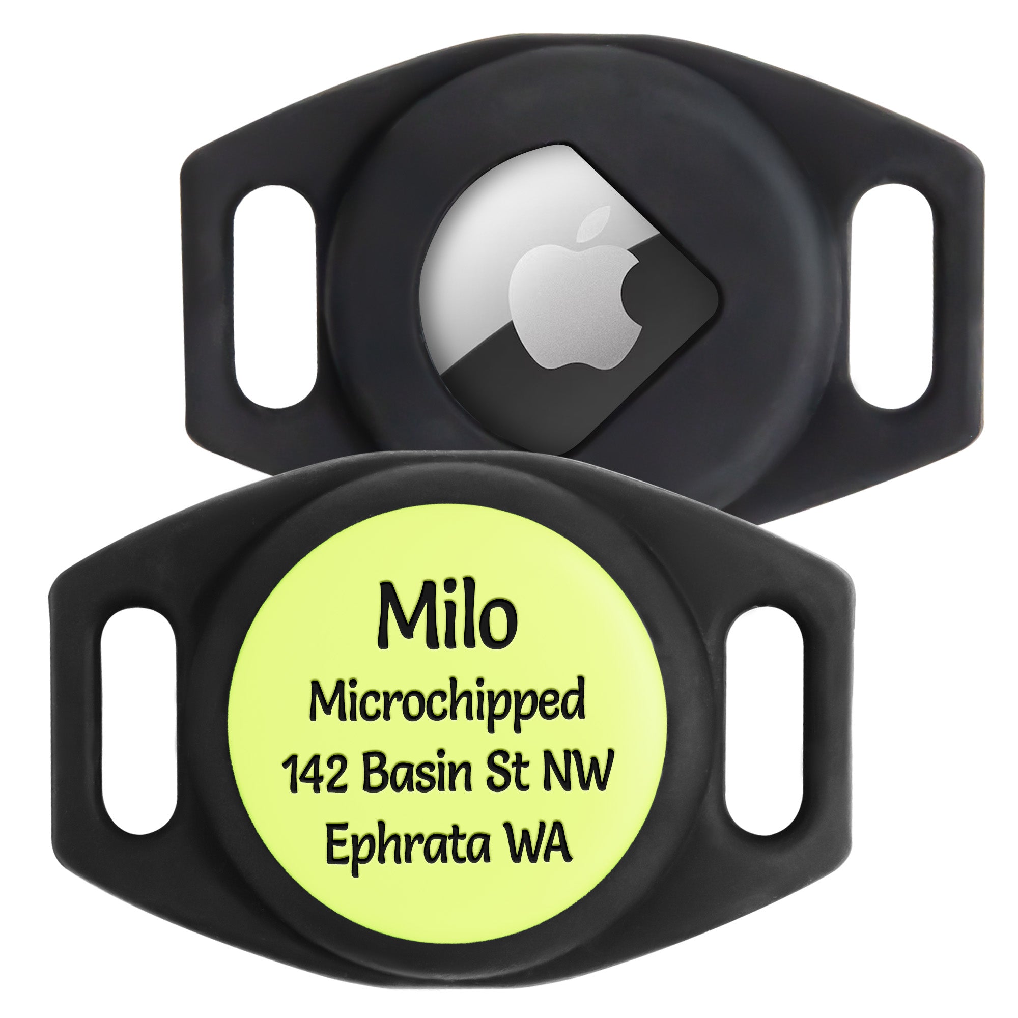 gotags-airtag-gps-tracker-holder-silent-slide-on-pet-id-tag image 8
