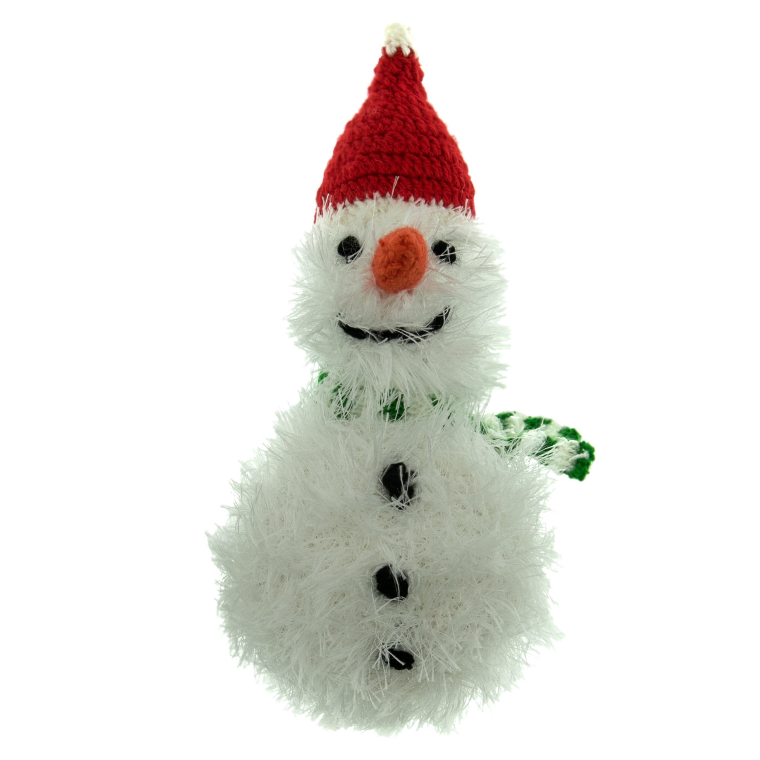 mendota-pet-oomaloo-snowman-handmade-squeaky-dog-toy image 2