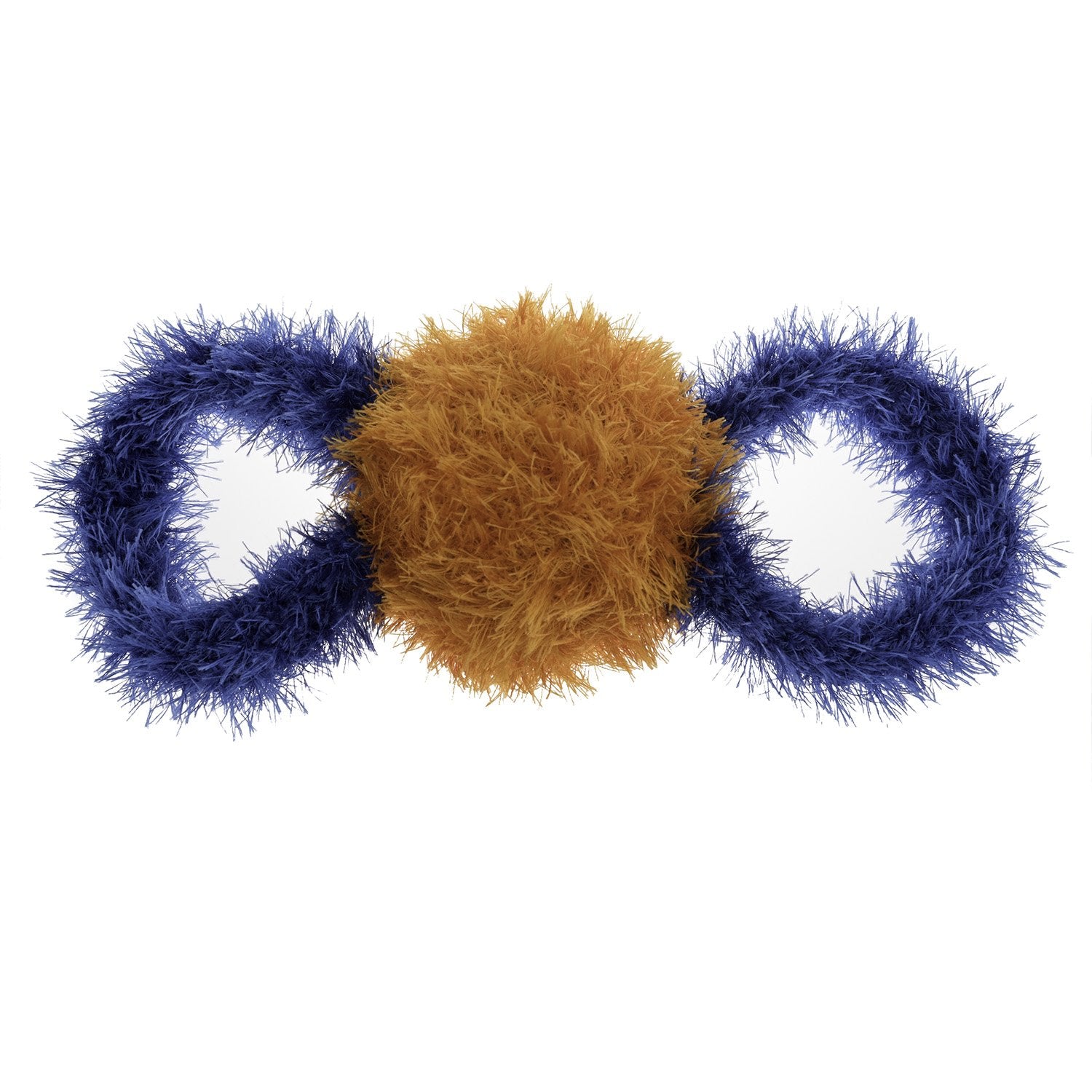mendota-pet-tug-a-roo-babyrattle-handmade-squeaky-dog-toy-medium image 1