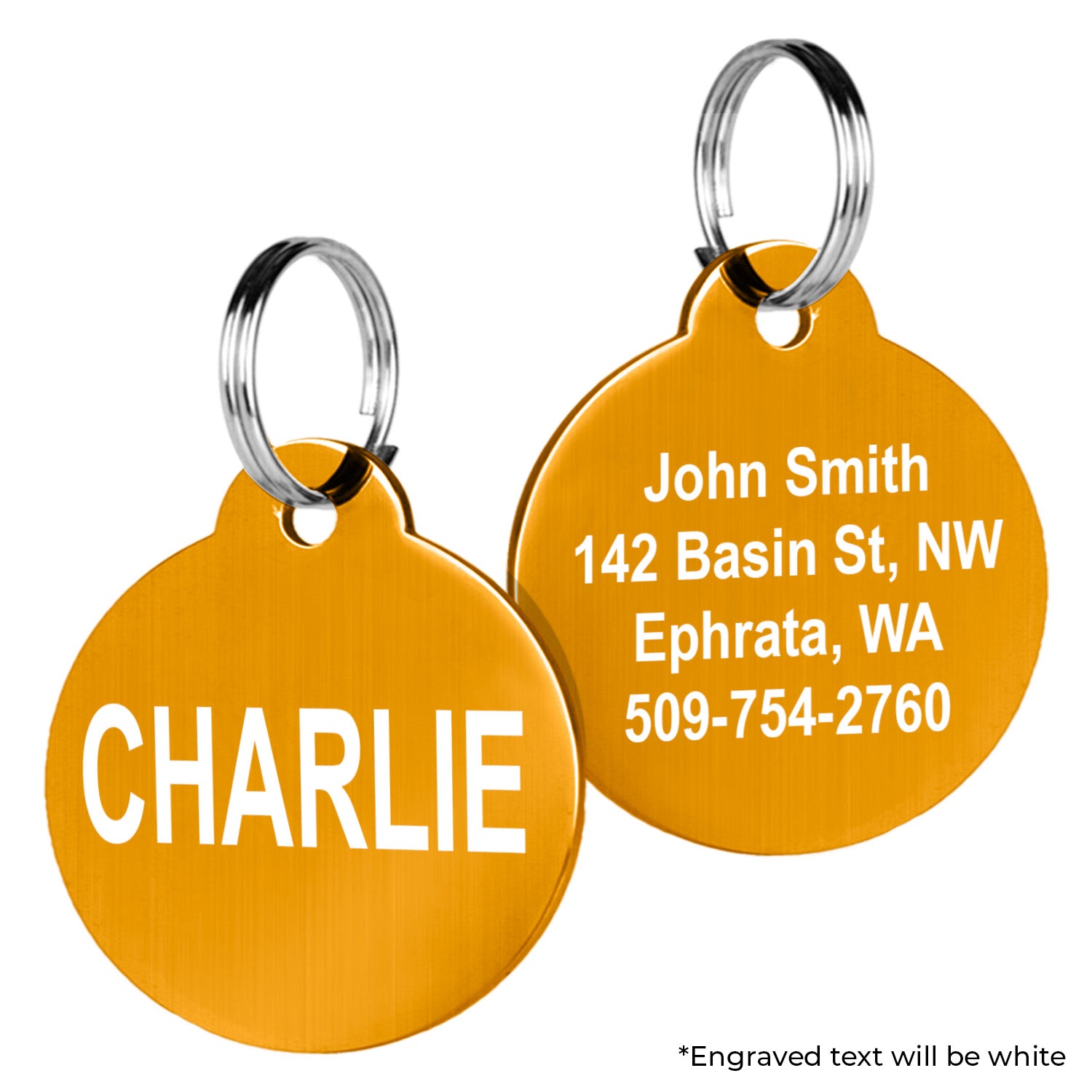 gotags-round-pet-id-tag-durable-stainless-steel-custom-engraved-on-both-sides-2- image 8